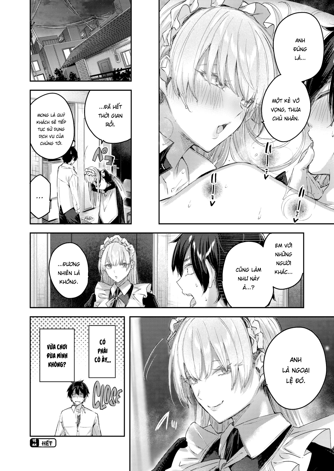 Đọc truyện hentai Dịch Vụ Nàng Hầu Thơ Ngây - Oneshot