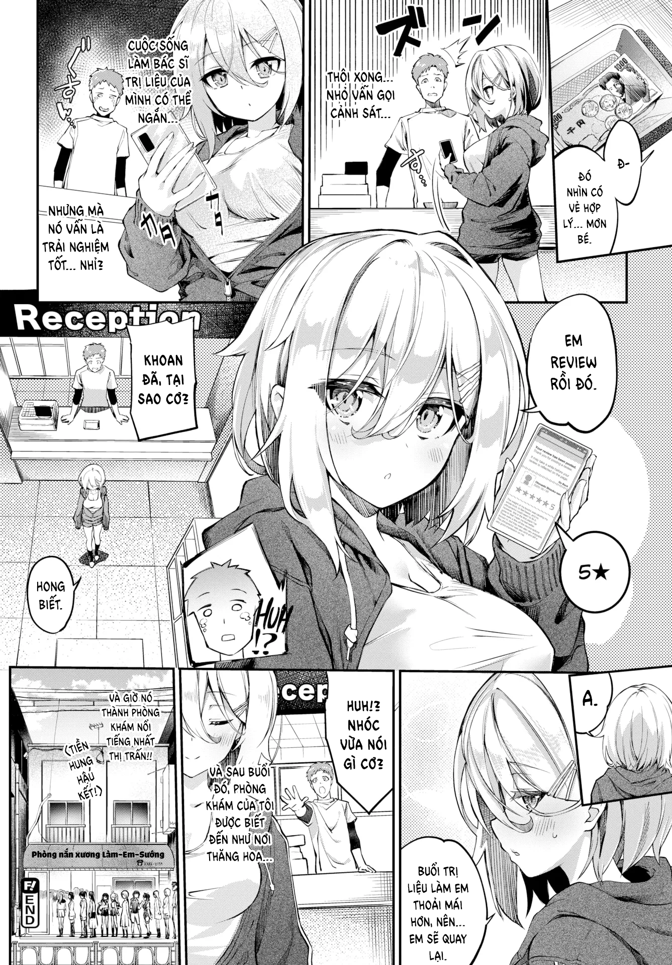 Đọc truyện hentai Phòng Nắn Xương Làm Em Sướng - Oneshot