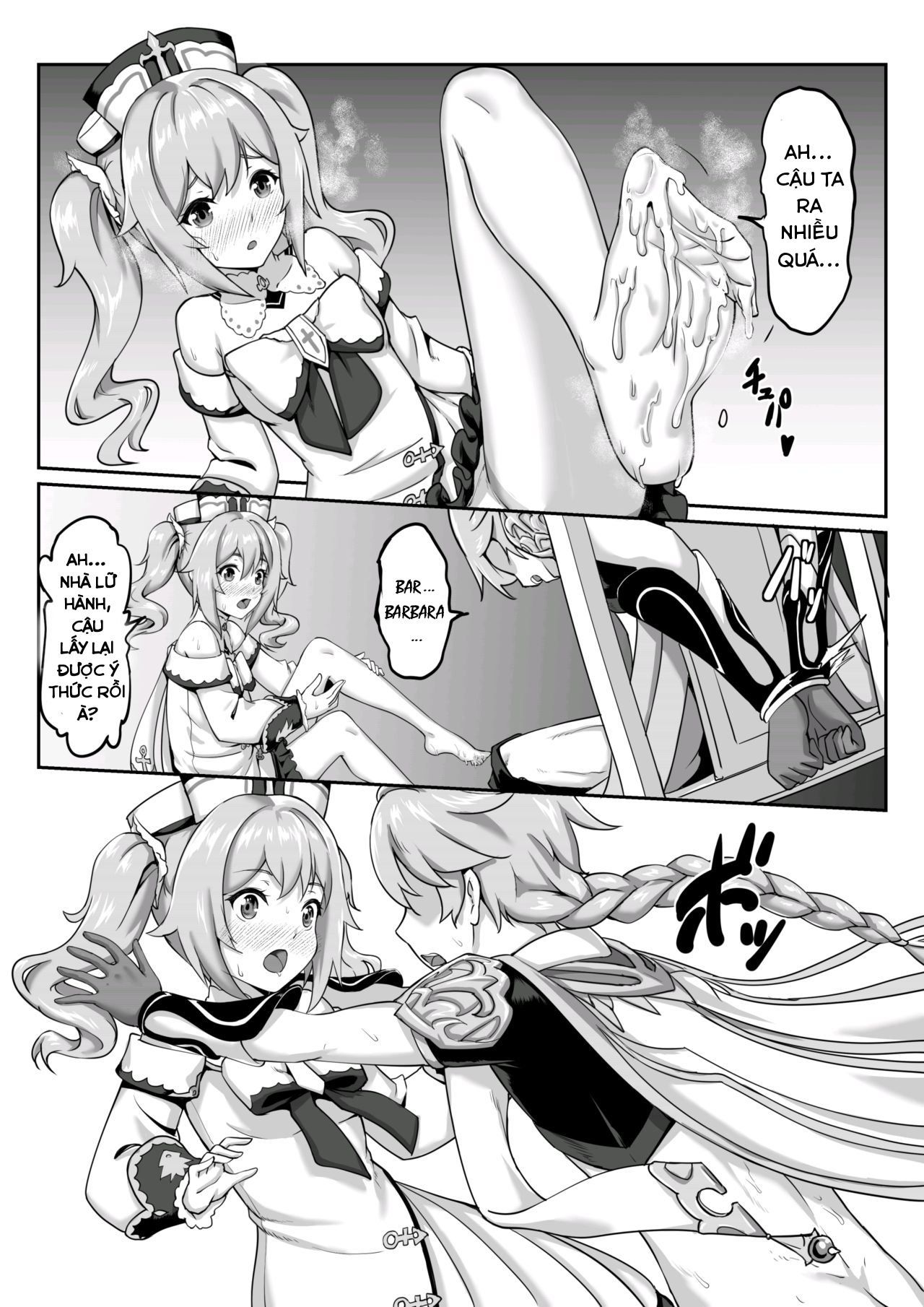 Đọc truyện hentai Barbara Star! Dush! (Genshin Impact) - ONESHOT