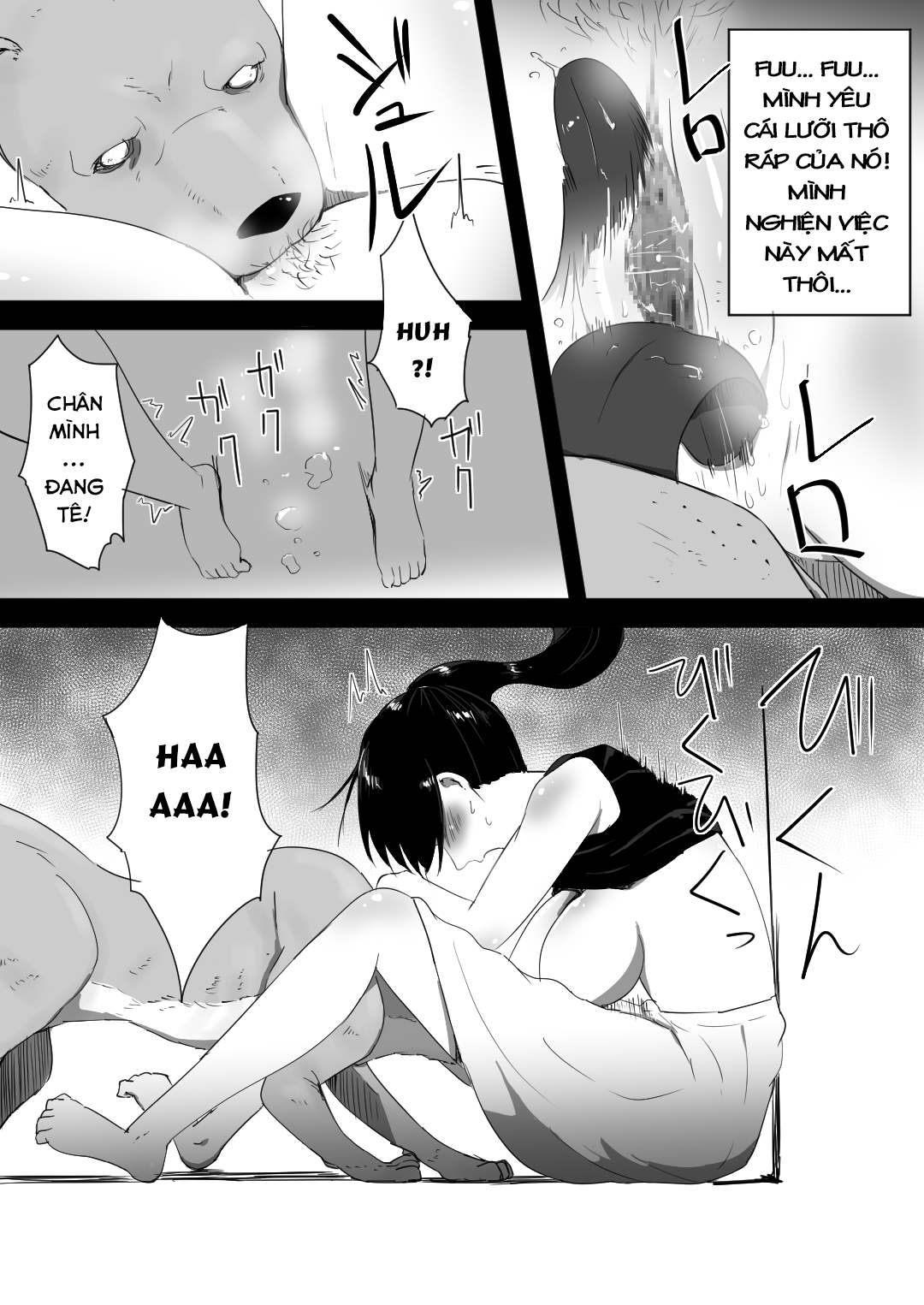 Đọc truyện hentai Wagaya ni Inu ga Yattekita - Oneshot