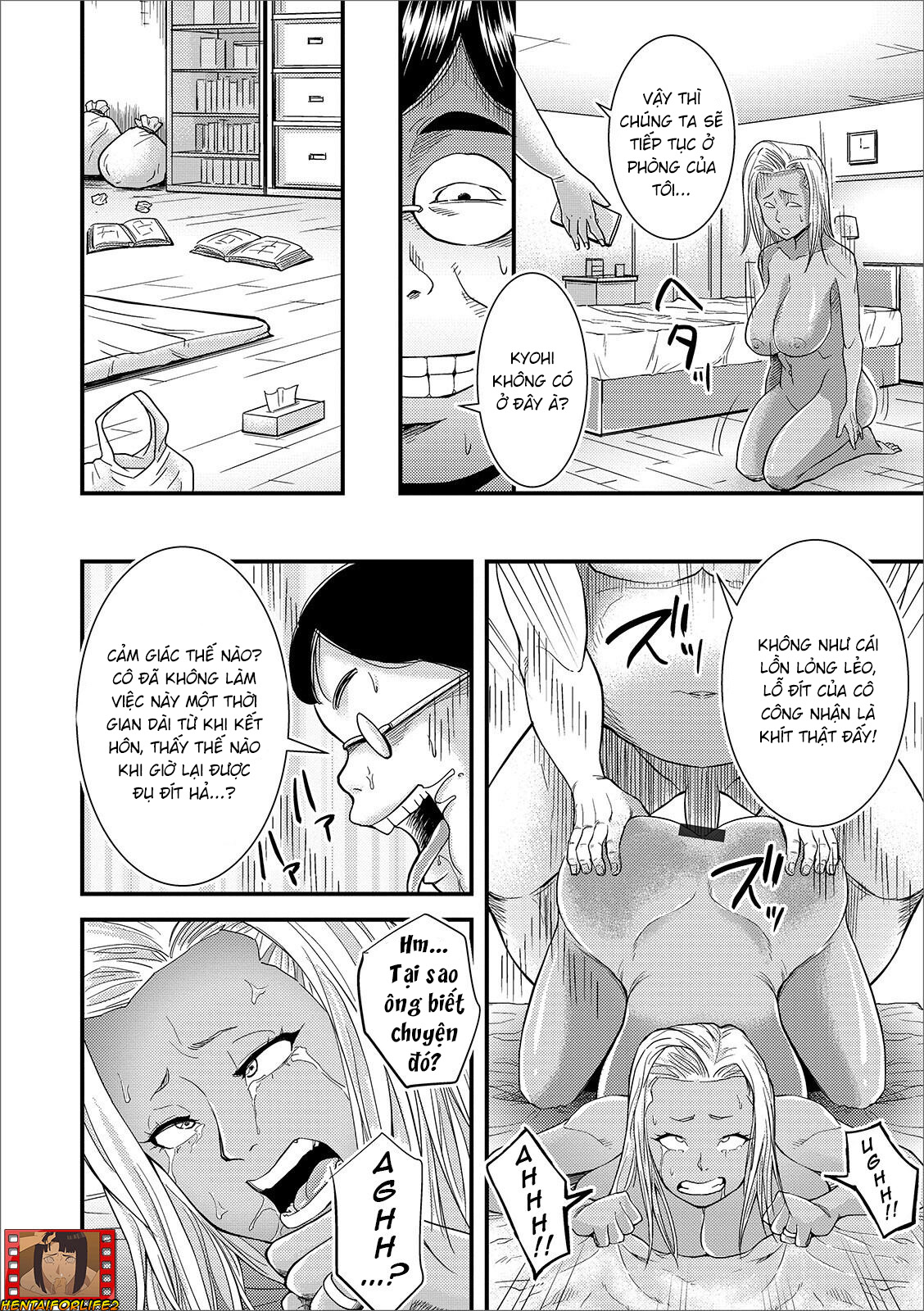 Đọc truyện hentai Nhà thôi miên béo ú và cô vợ trẻ - Oneshot