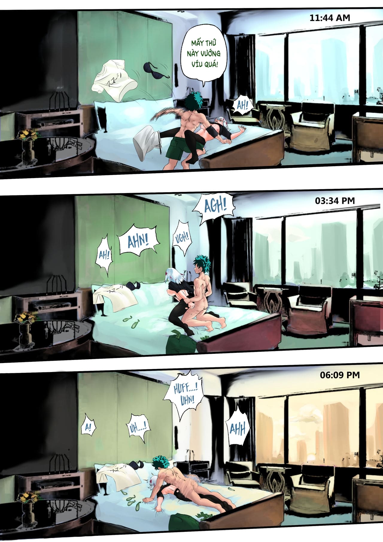 Đọc truyện hentai Khoá Học Đặc Biệt - Chap 2. Chị của Todoroki Shoto