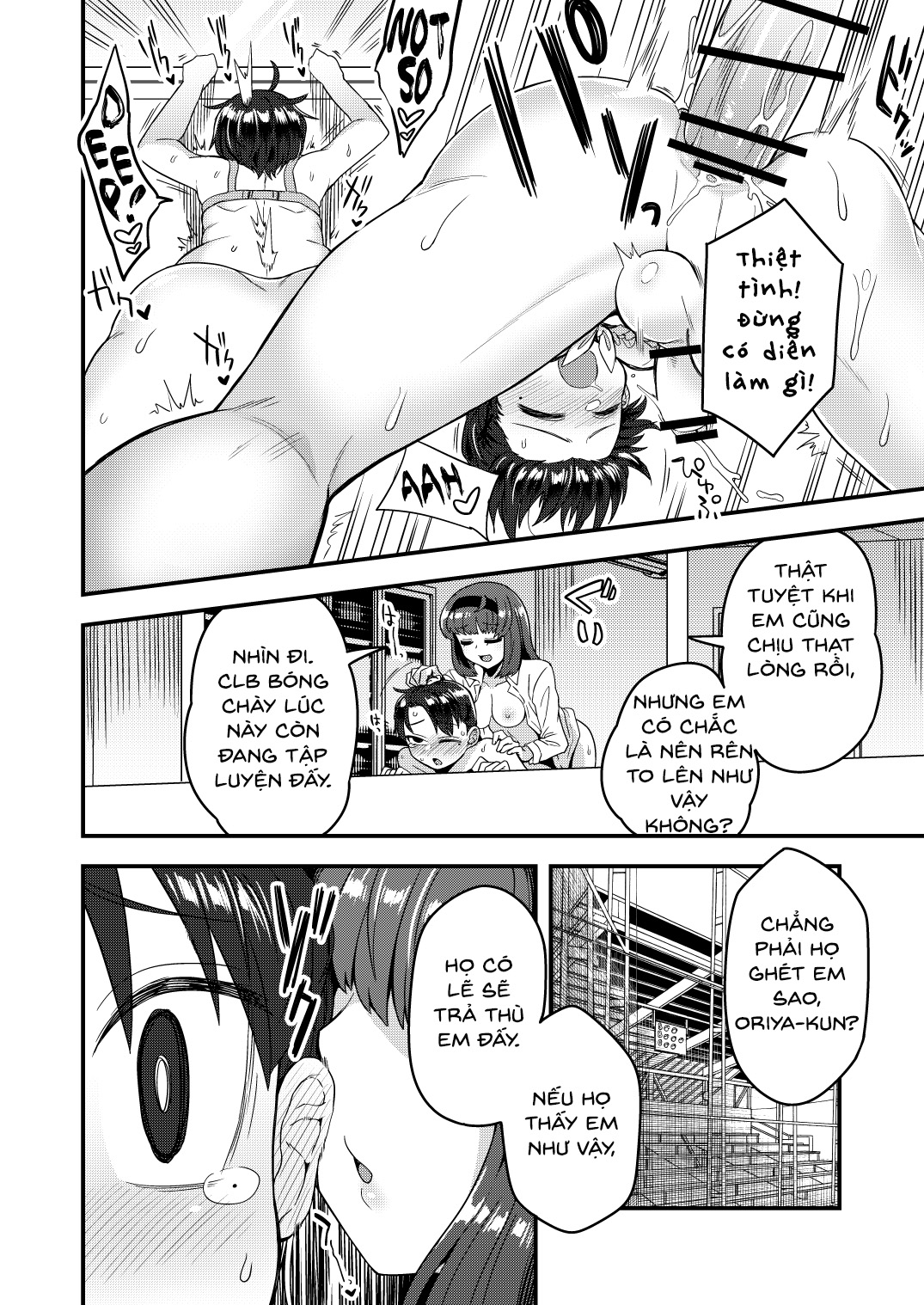 Đọc truyện hentai Fukukaichou Ga Kaichou No Kanojo Ni Naru Made - Oneshot