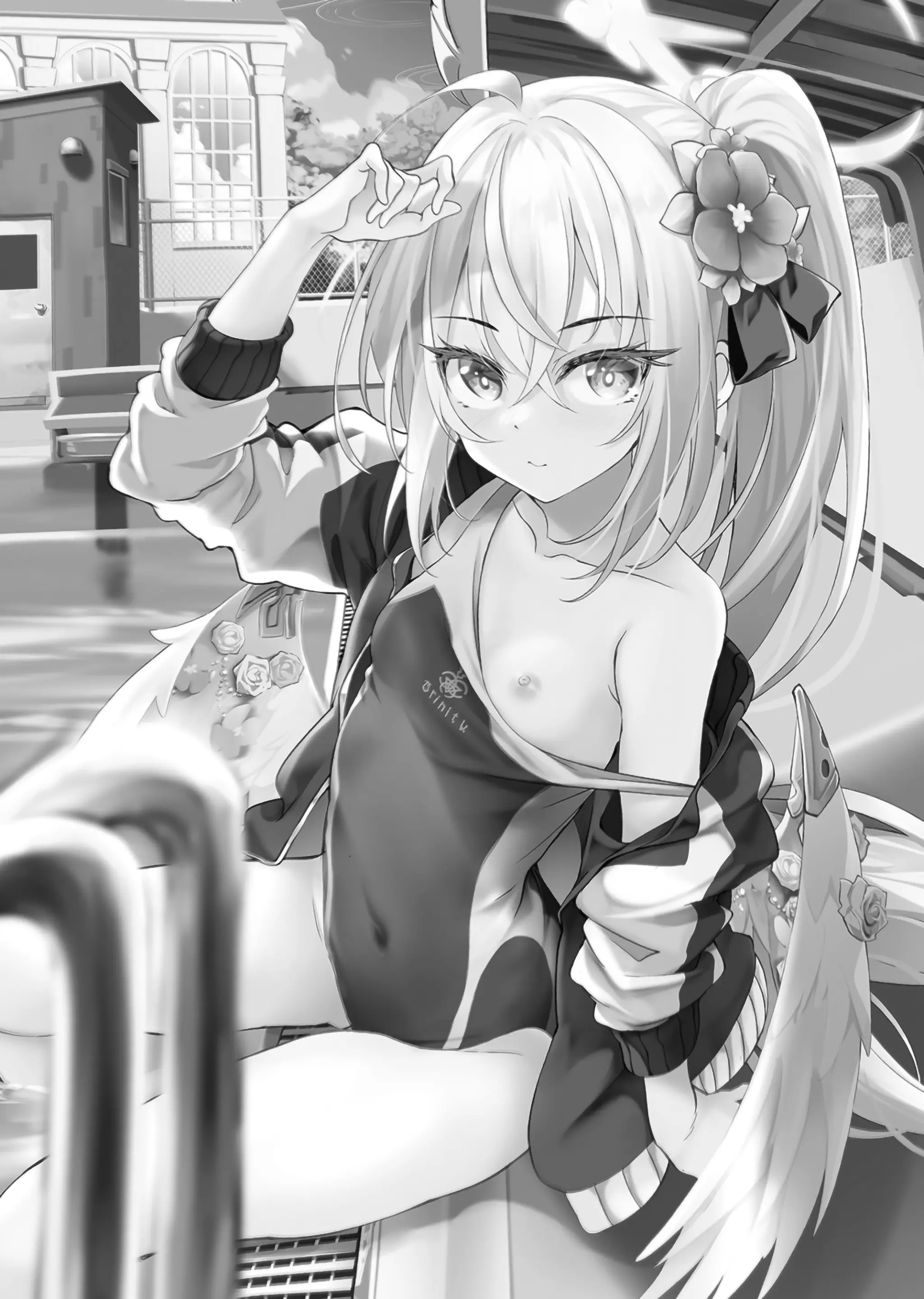 Đọc truyện hentai Chơi bé Azusa tại trường - Oneshot