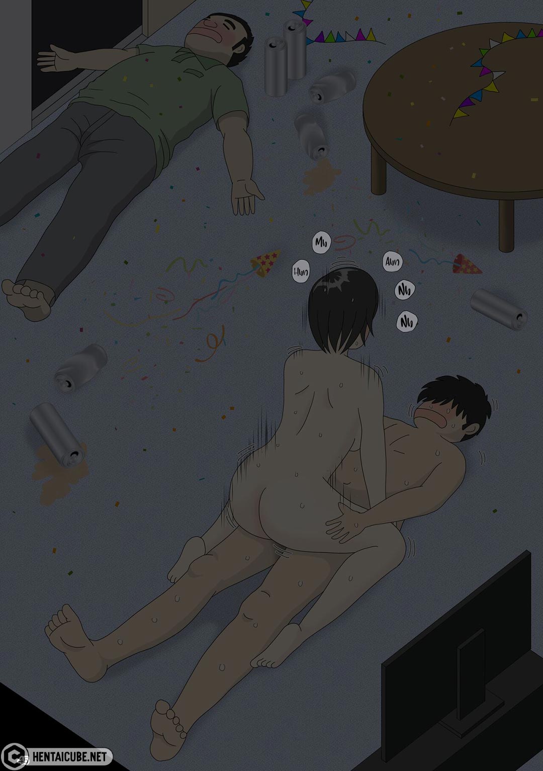 Đọc truyện hentai Bị mẹ phát hiện đang rình trộm thủ dâm - Chap 3 - Đỉnh cao sung sướng