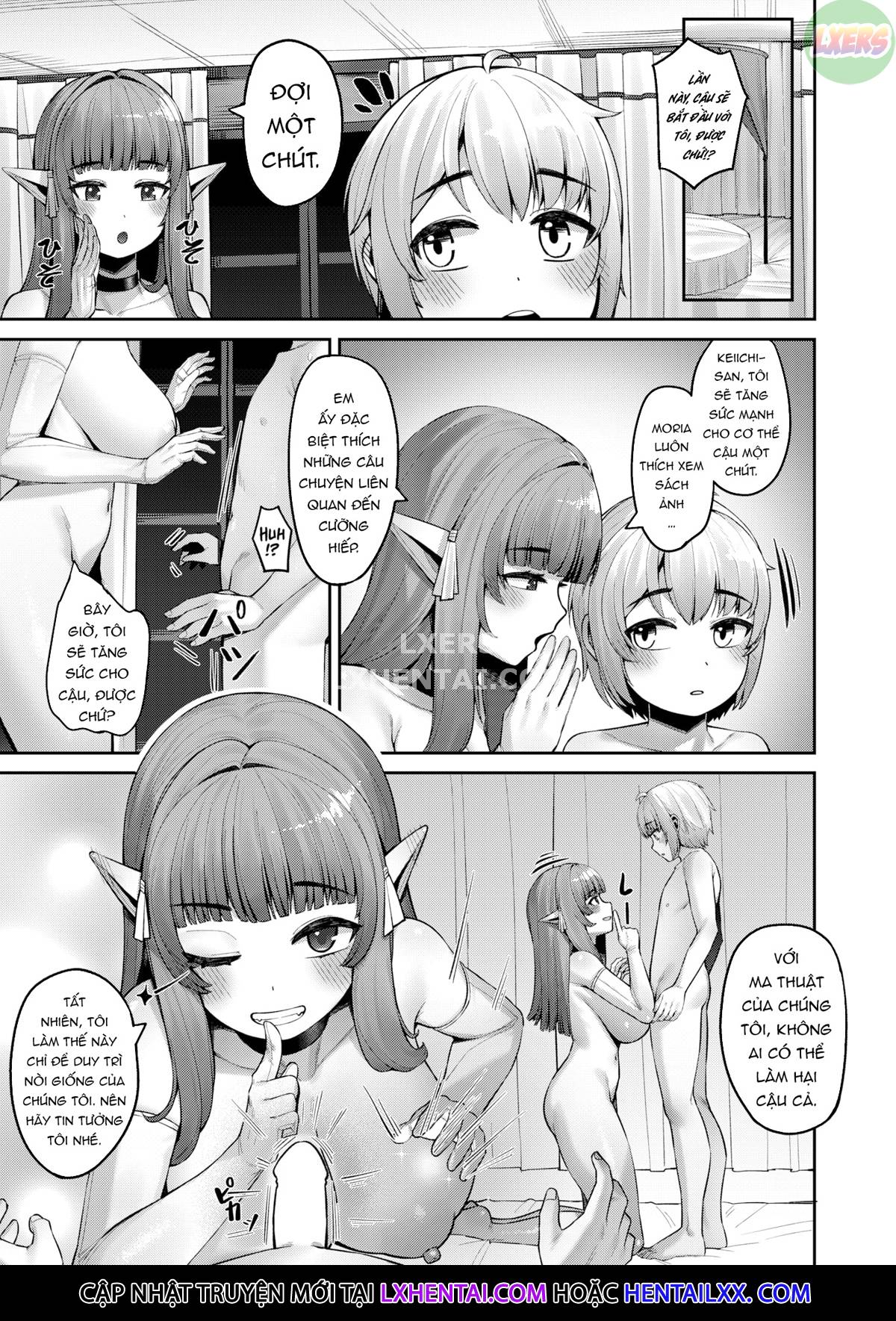 Đọc truyện hentai Yêu tinh & Hạt giống của thế giới thay thế - Chap 2 ~Second Life~