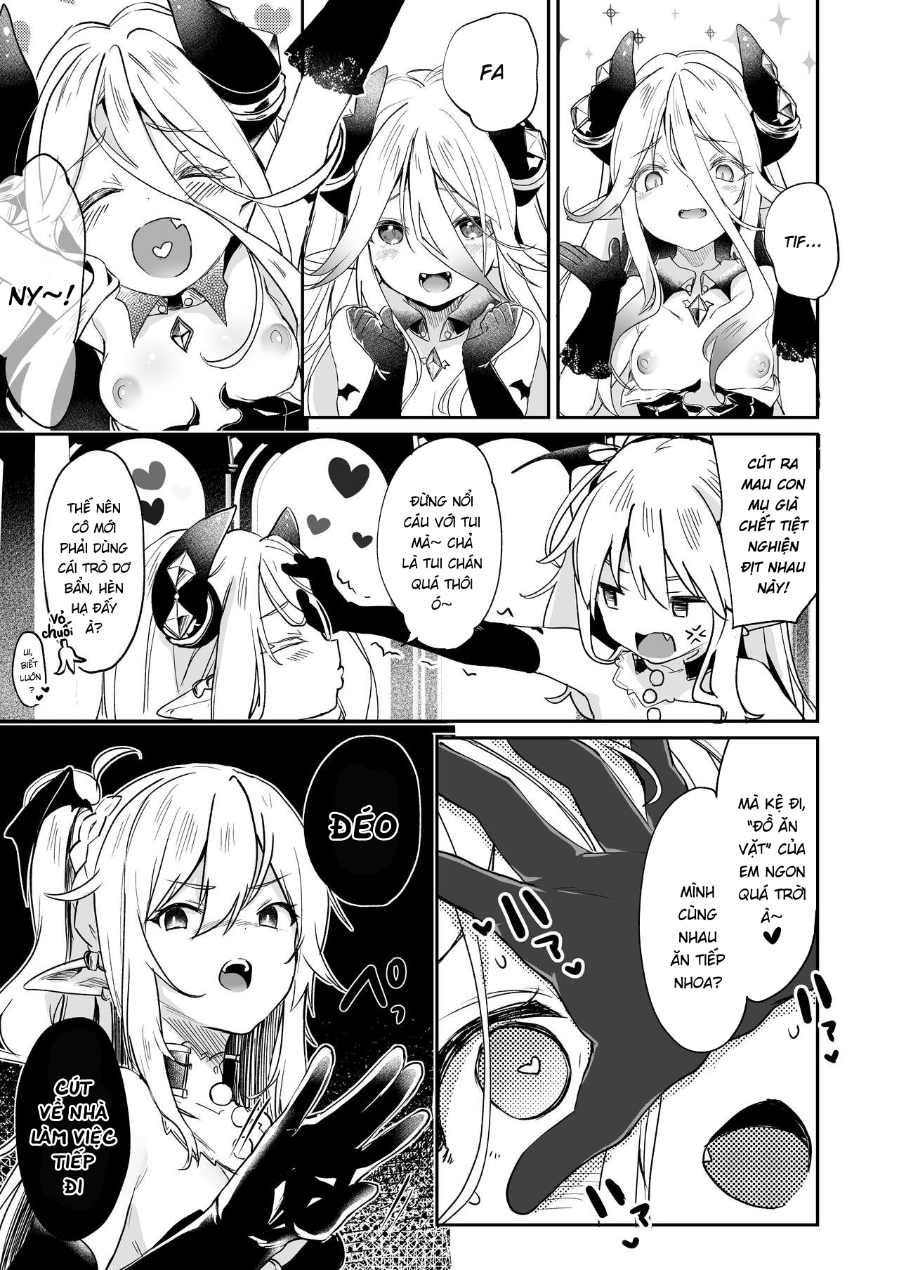 Đọc truyện hentai Nô Lệ Của Tiểu Succubus - Chap 5