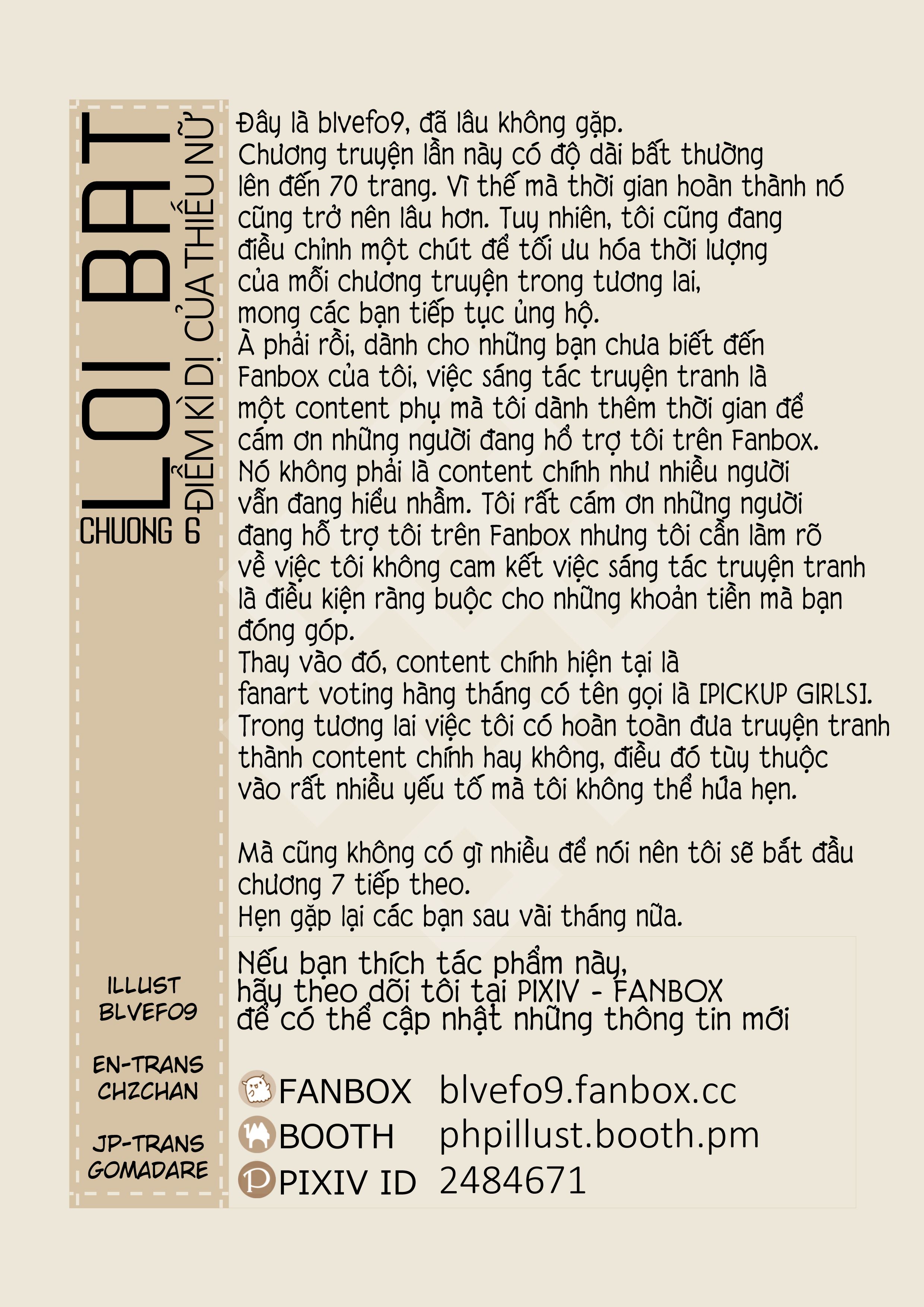 Đọc truyện hentai Điểm kỳ dị của thiếu nữ - Chap 6: Liên lạc - Khế ước