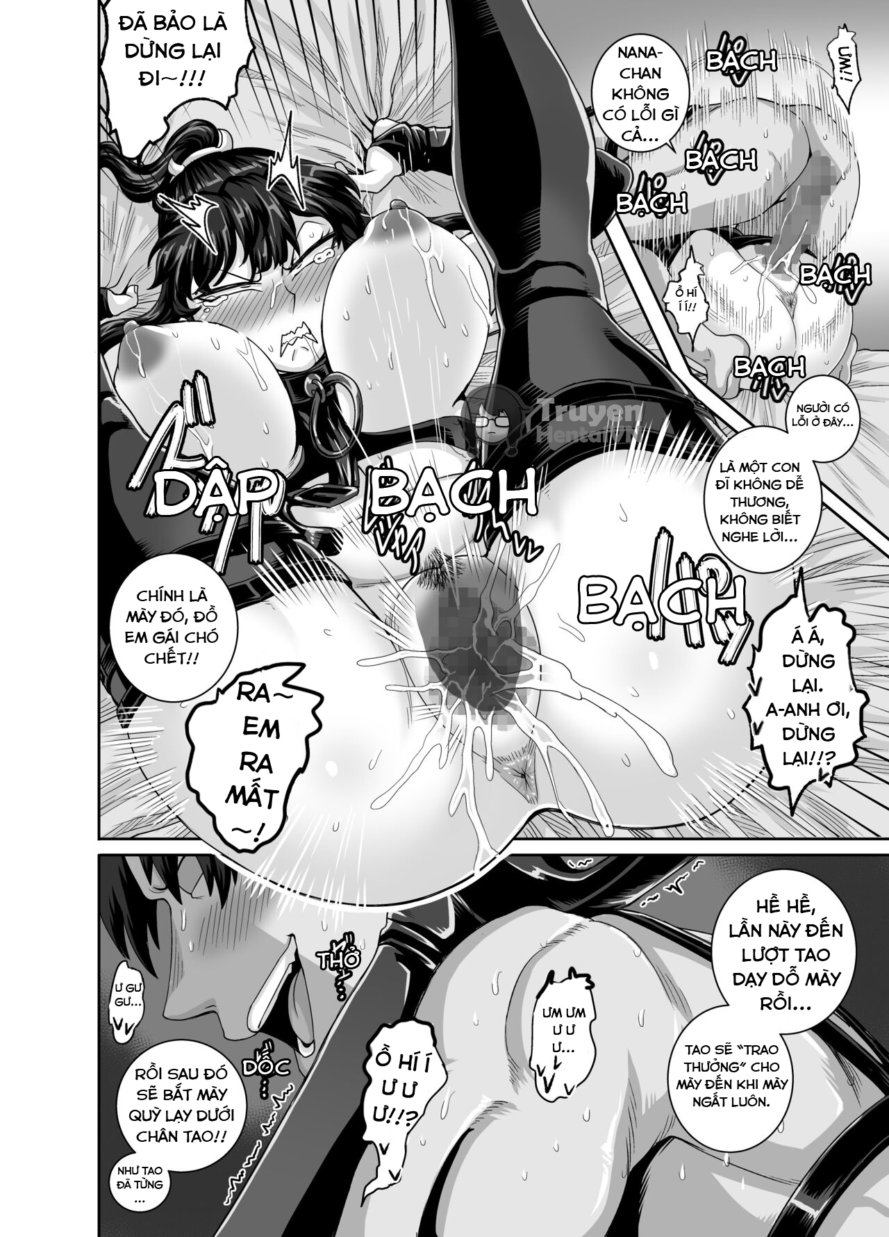 Đọc truyện hentai Dạy dỗ con em gái phiền phức này bằng cá chà bặc - Chap 2