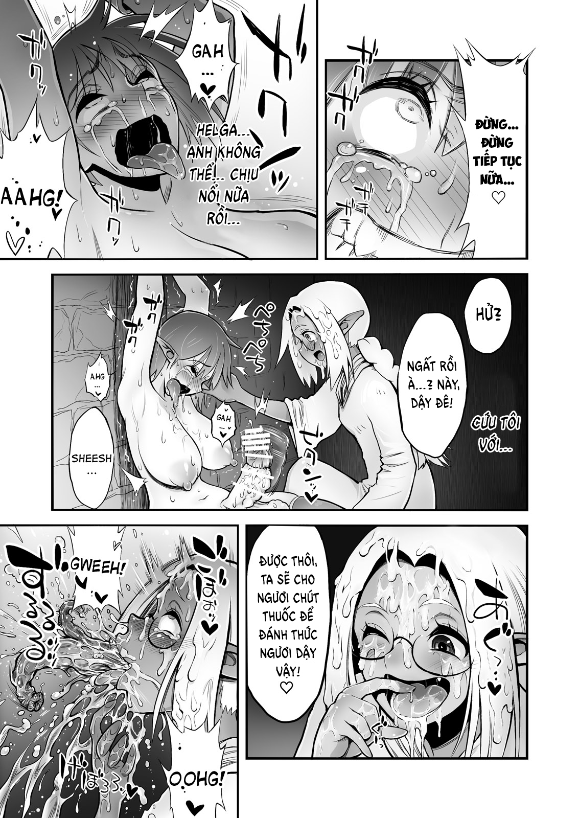 Đọc truyện hentai Futanari Chinpo ni Shokushu Sanran - Oneshot