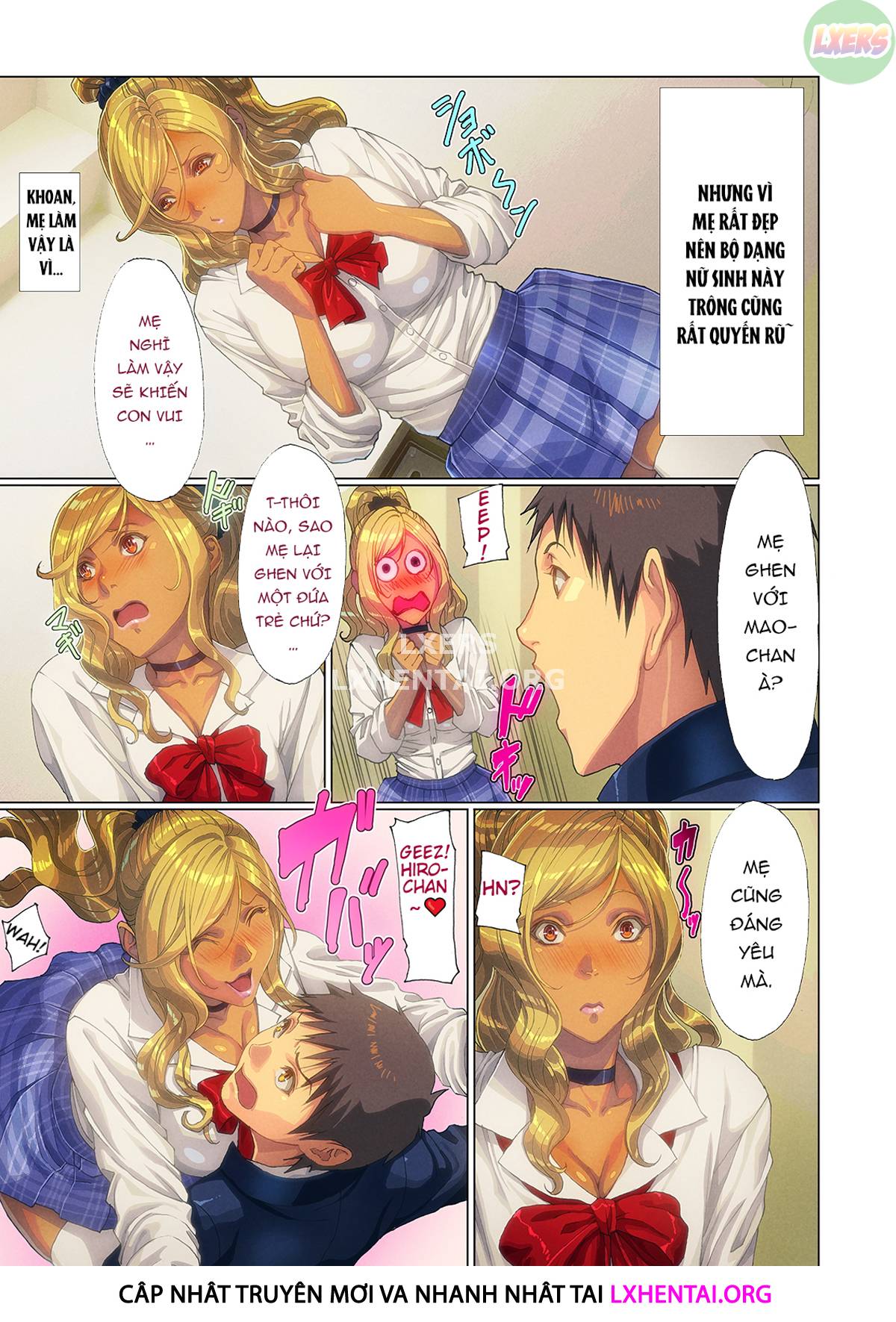 Đọc truyện hentai Mẹ Gyaru xuất hiện ở nhà tôi!! - Chap 2 - [END]