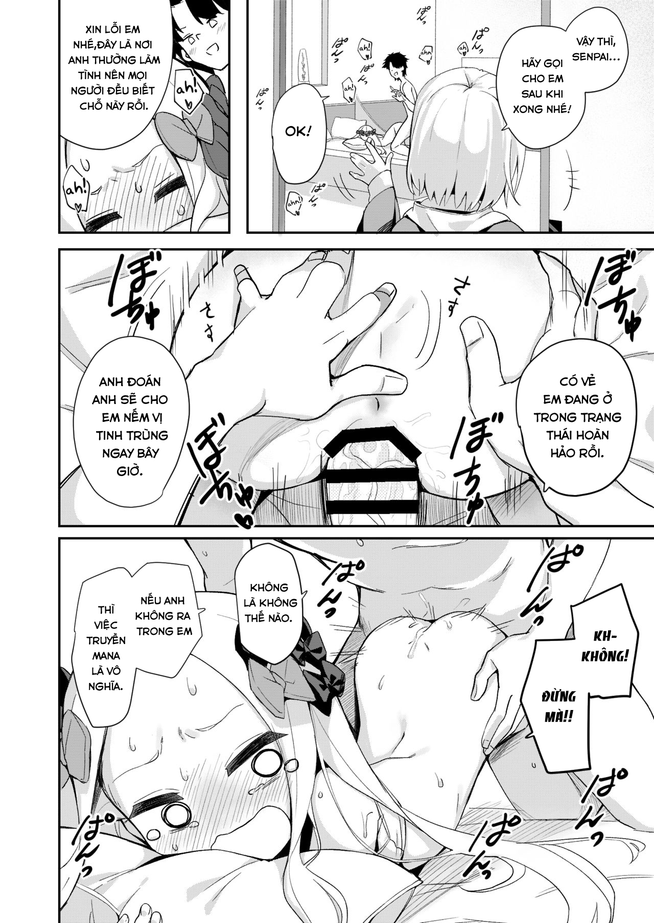 Đọc truyện hentai Ikenai Koto ja Nai kara (Fate/Grand Order) - Oneshot