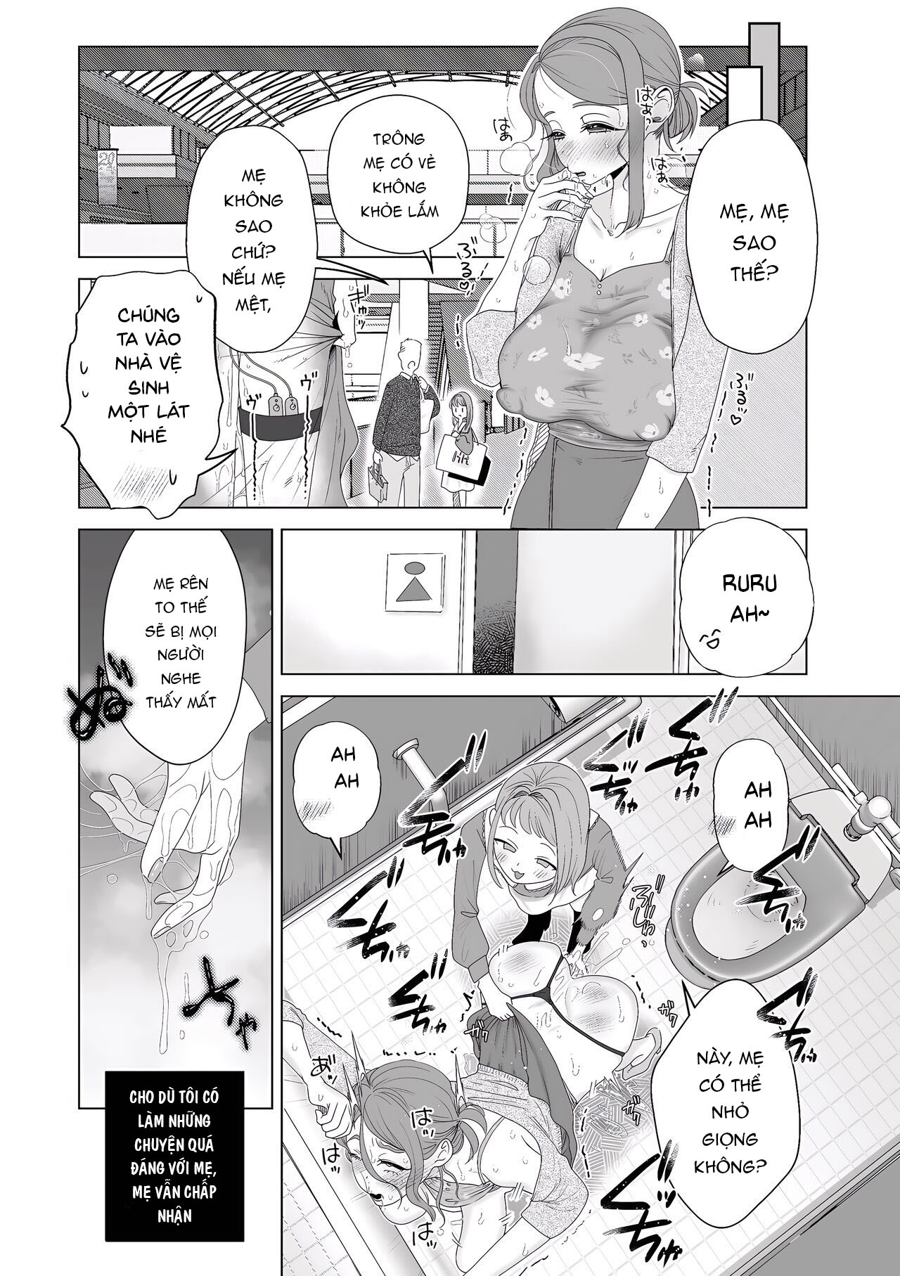 Đọc truyện hentai Mẹ là súc vật! - Chap 1