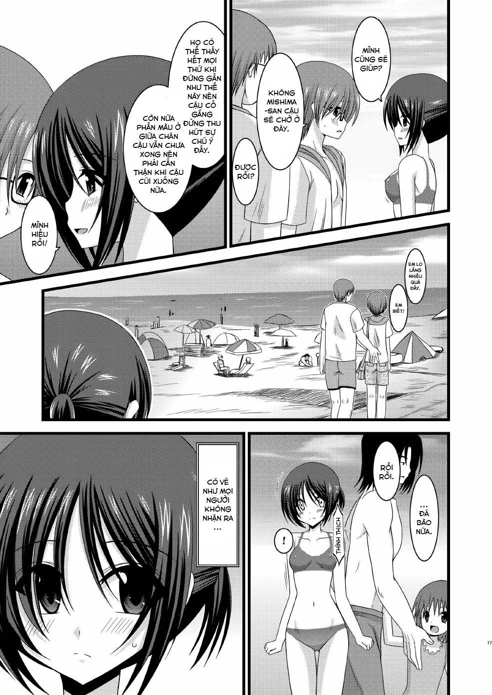 Đọc truyện hentai Cô gái thích khoả thân - Chap 7