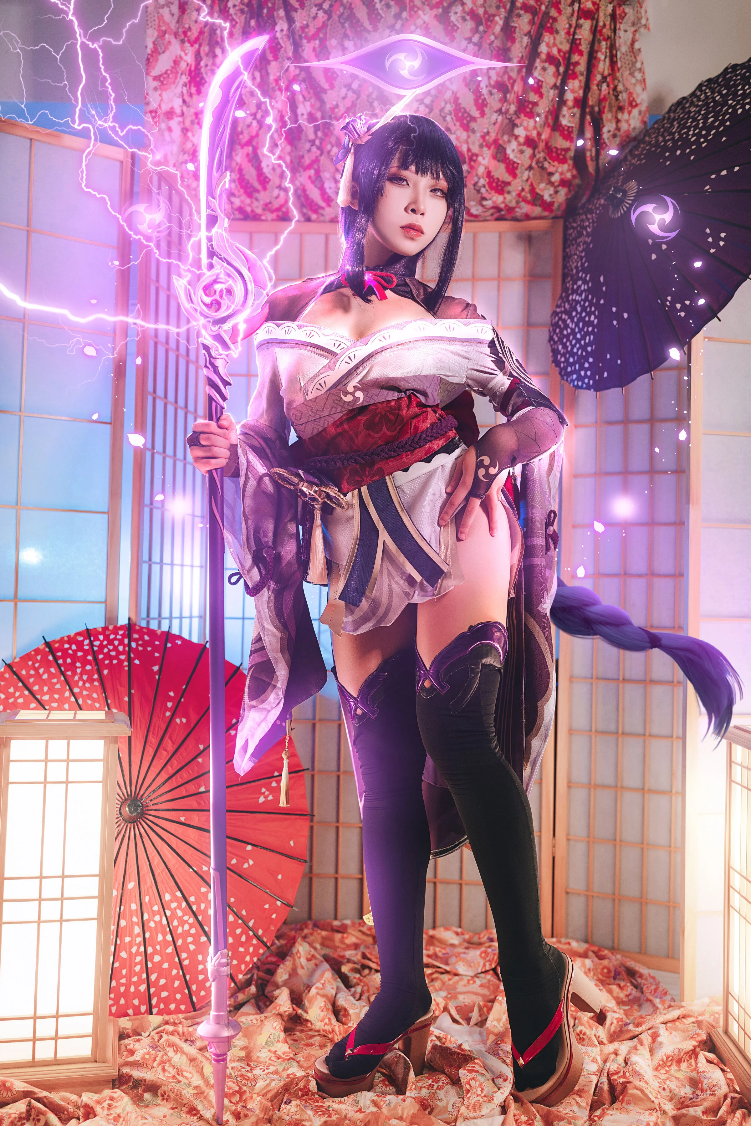 Đọc truyện hentai Tuyển tập Albums siêu phẩm Cosplay - Chap 60 - Tokar - Raiden Shogun