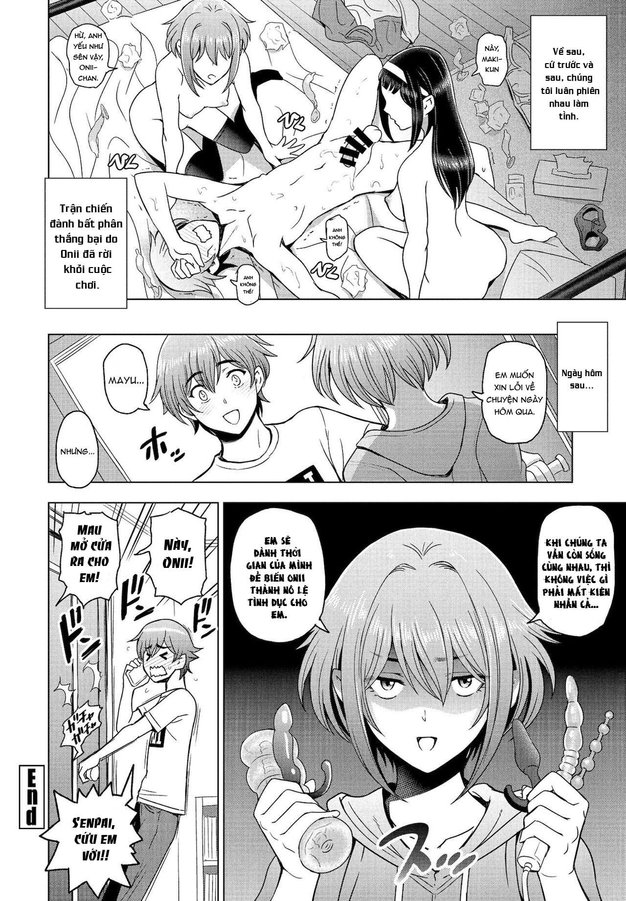 Đọc truyện hentai Imouto to Senpai to - Oneshot