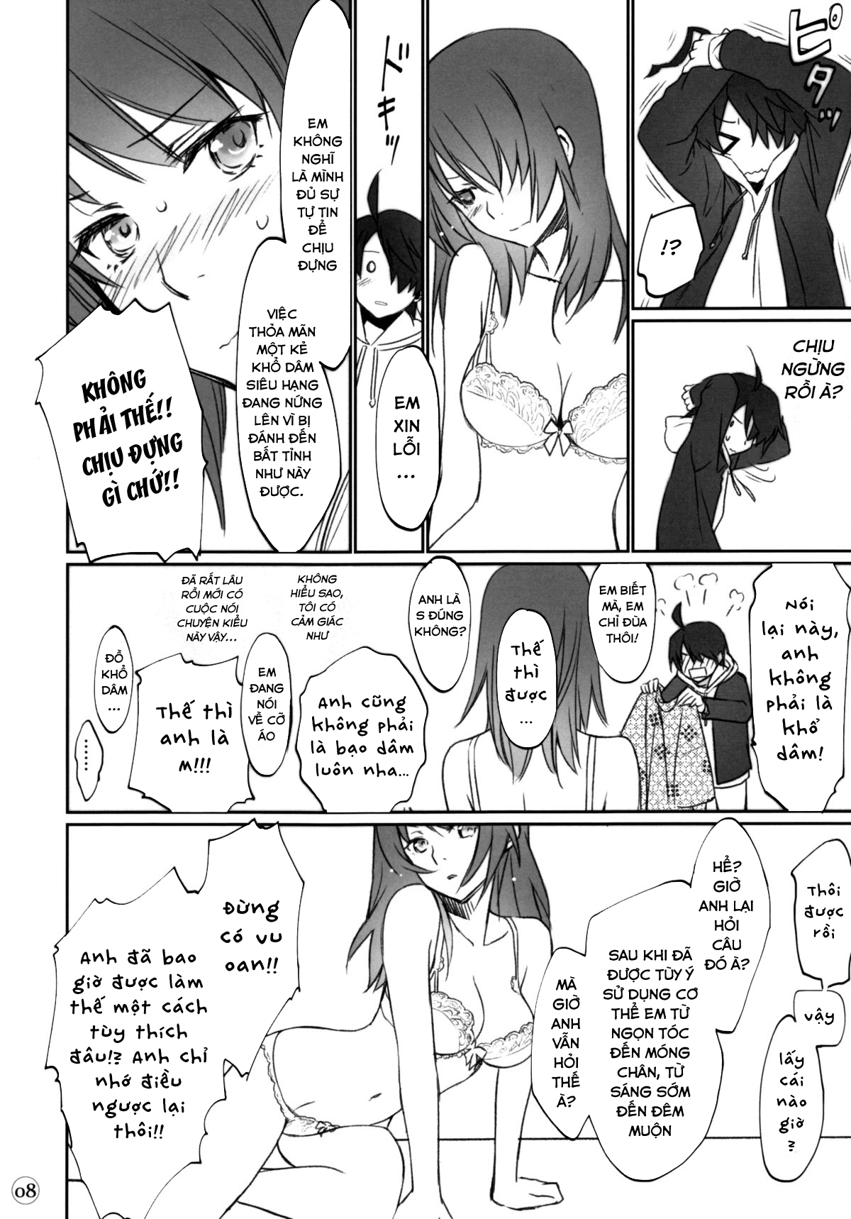 Đọc truyện hentai Hitagi family (Bakemonogatari) - Chap 1