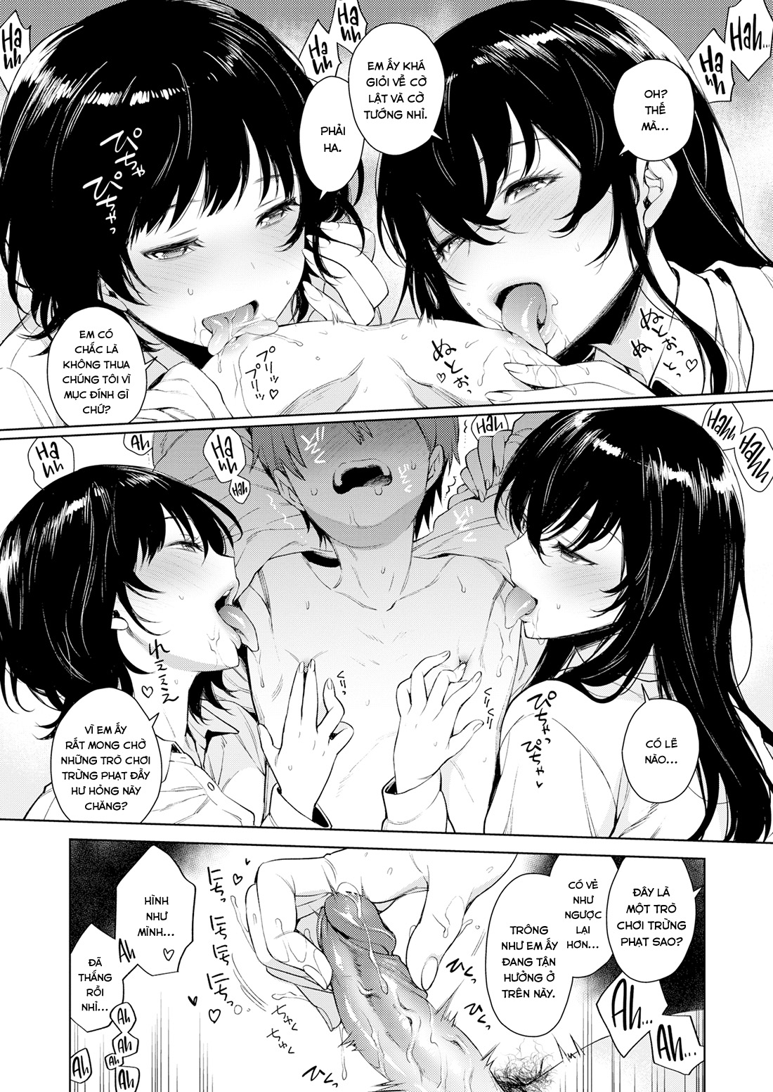 Đọc truyện hentai Plump & Juicy Sister Sandwich - Oneshot