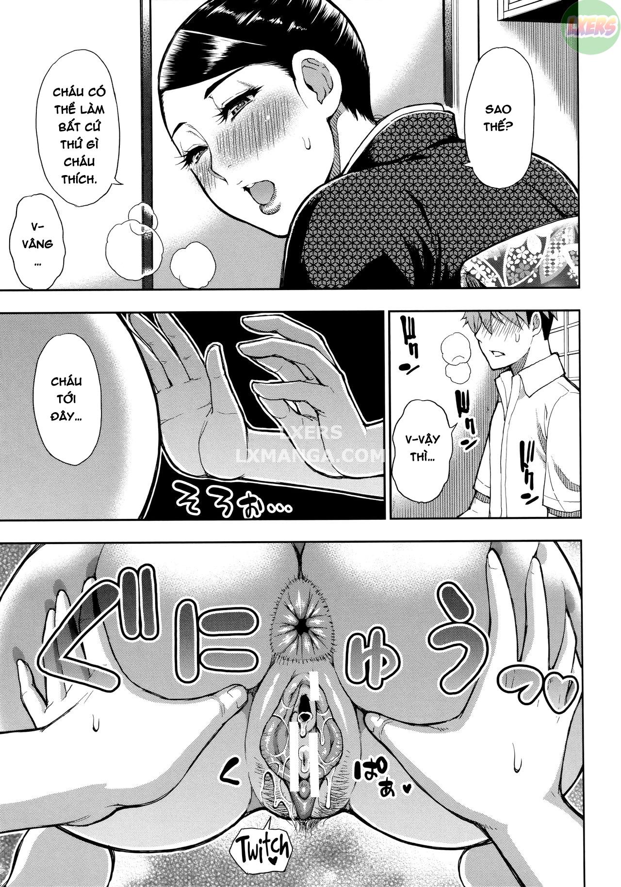 Đọc truyện hentai Làm bất cứ điều gì con thích với mẹ khi ở nhà của mẹ - Chap 4 - [END]