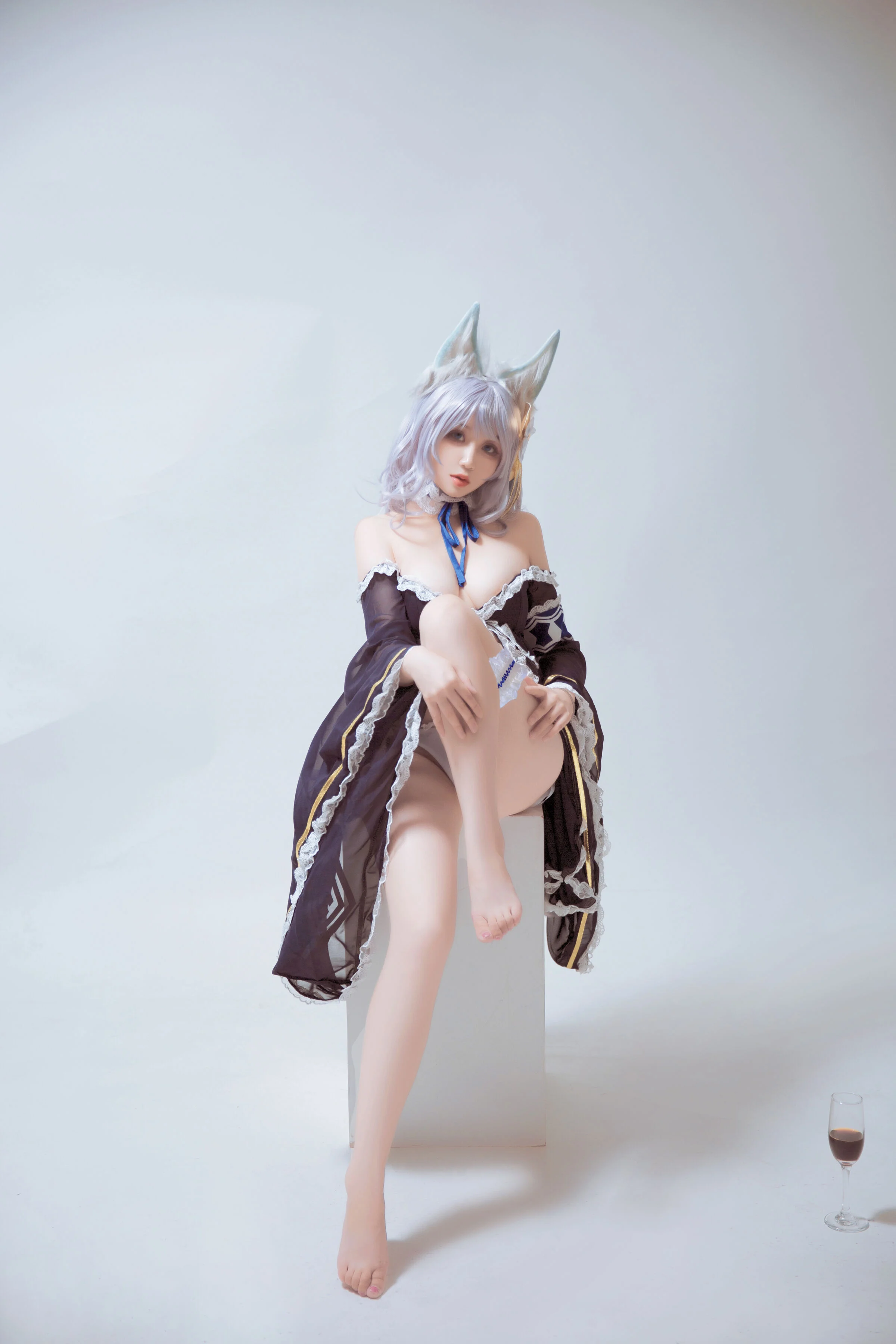 Đọc truyện hentai Tuyển tập Albums siêu phẩm Cosplay - Chap 585 - Ruby dip sauce Meimei - Azur Lane Shinano painter pajamas