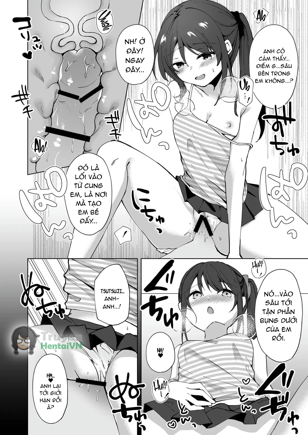 Đọc truyện hentai Namaiki J Imouto ga Onii-chan no Yumenikki o Kanaechau! Onii-chan, Kouiu no ga Suki nan desho? - Oneshot