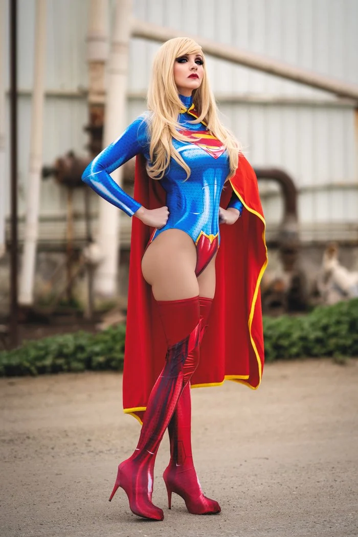 Đọc truyện hentai Tuyển tập Albums siêu phẩm Cosplay - Chap 969 - [Angie Griffin] Supergirl