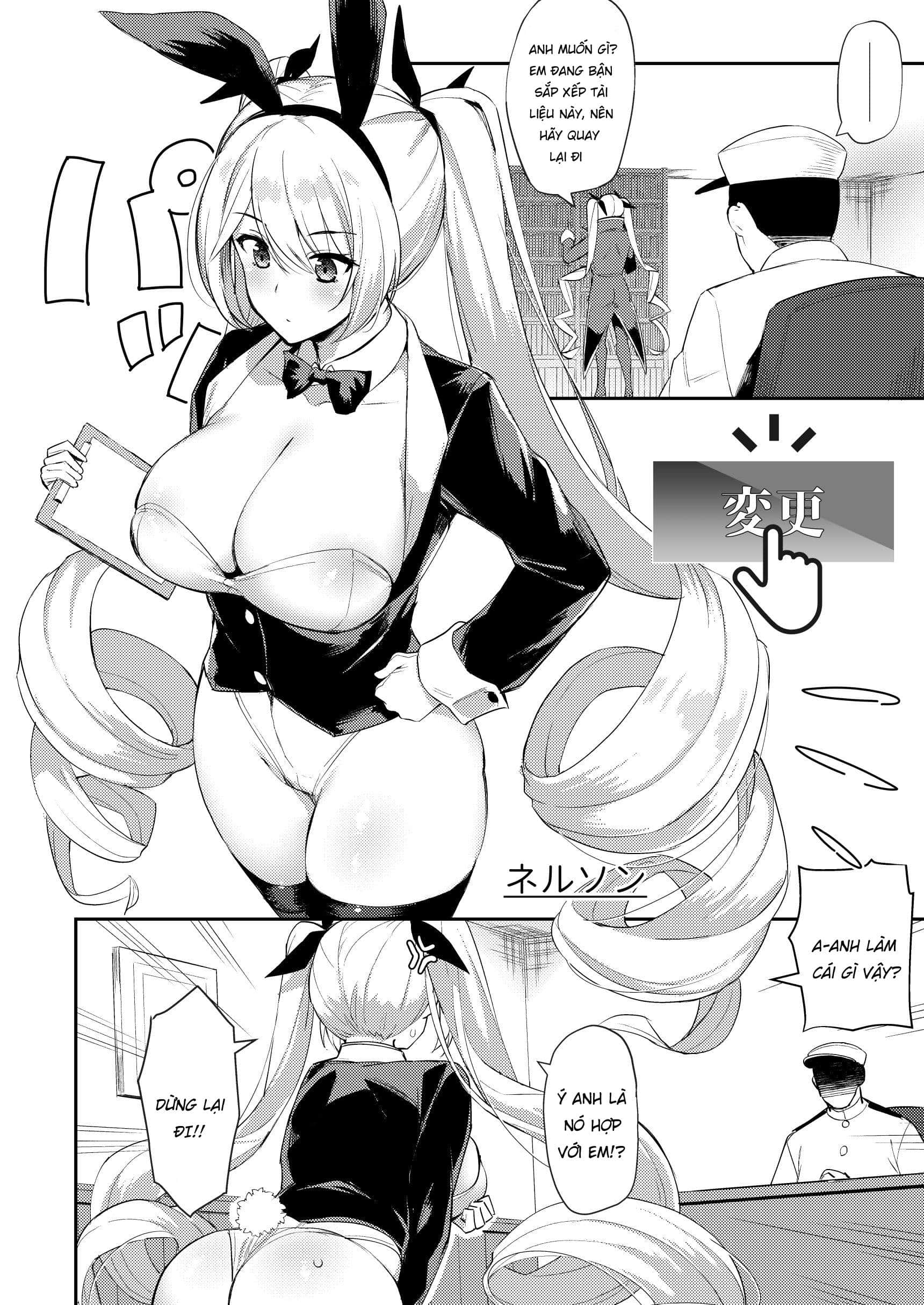 Đọc truyện hentai AzuLan Shikoshiko Bokou Seikatsu 2 (Azur Lane) - Oneshot