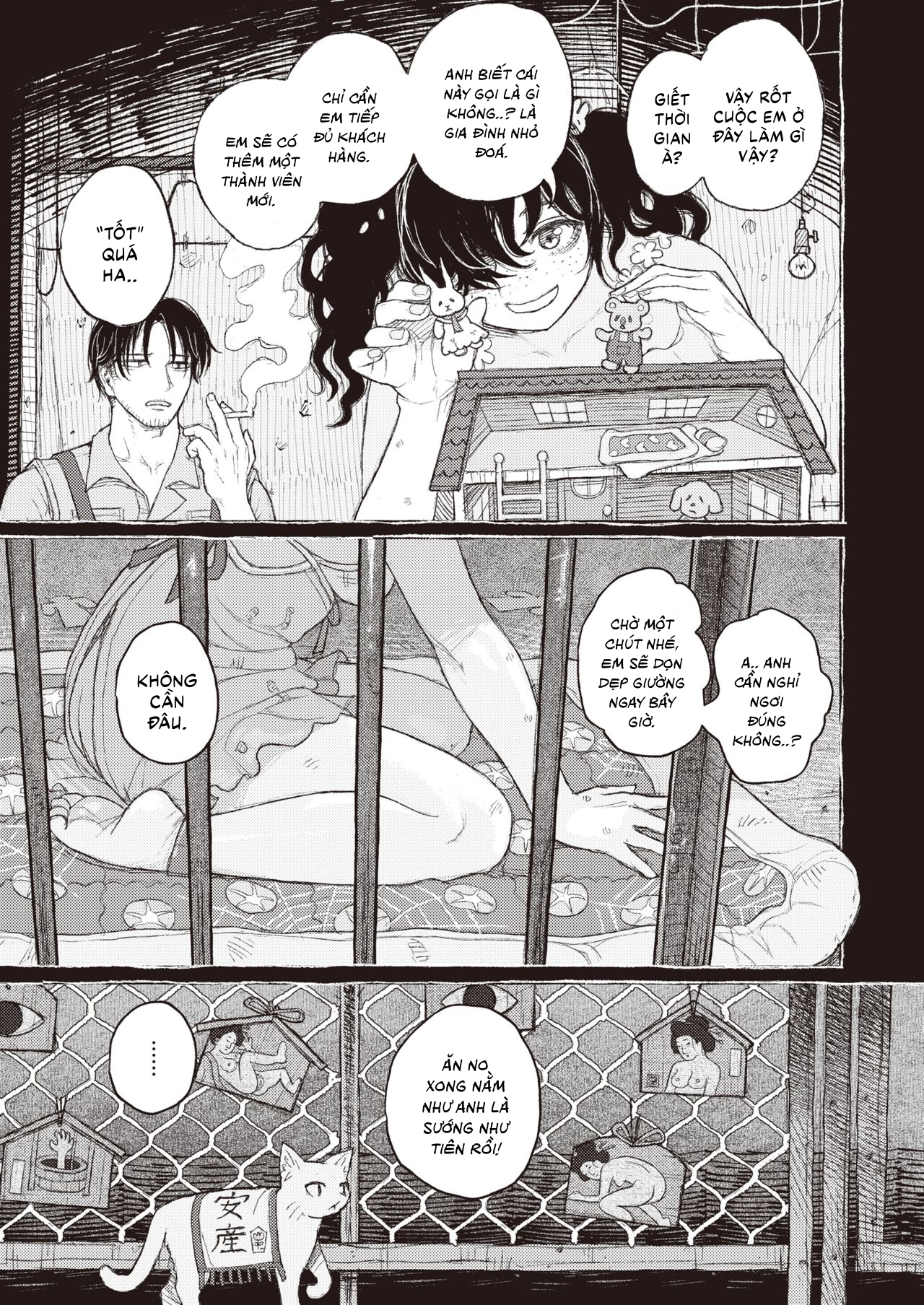 Đọc truyện hentai Anh Thợ Sửa Ống Nước Và Cô Bé Bán Hoa - Oneshot