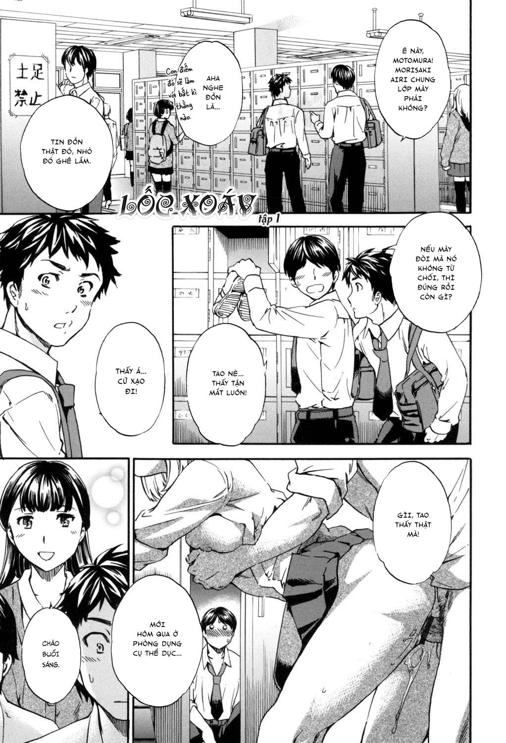 Đọc truyện hentai Lốc xoáy - Chap 1