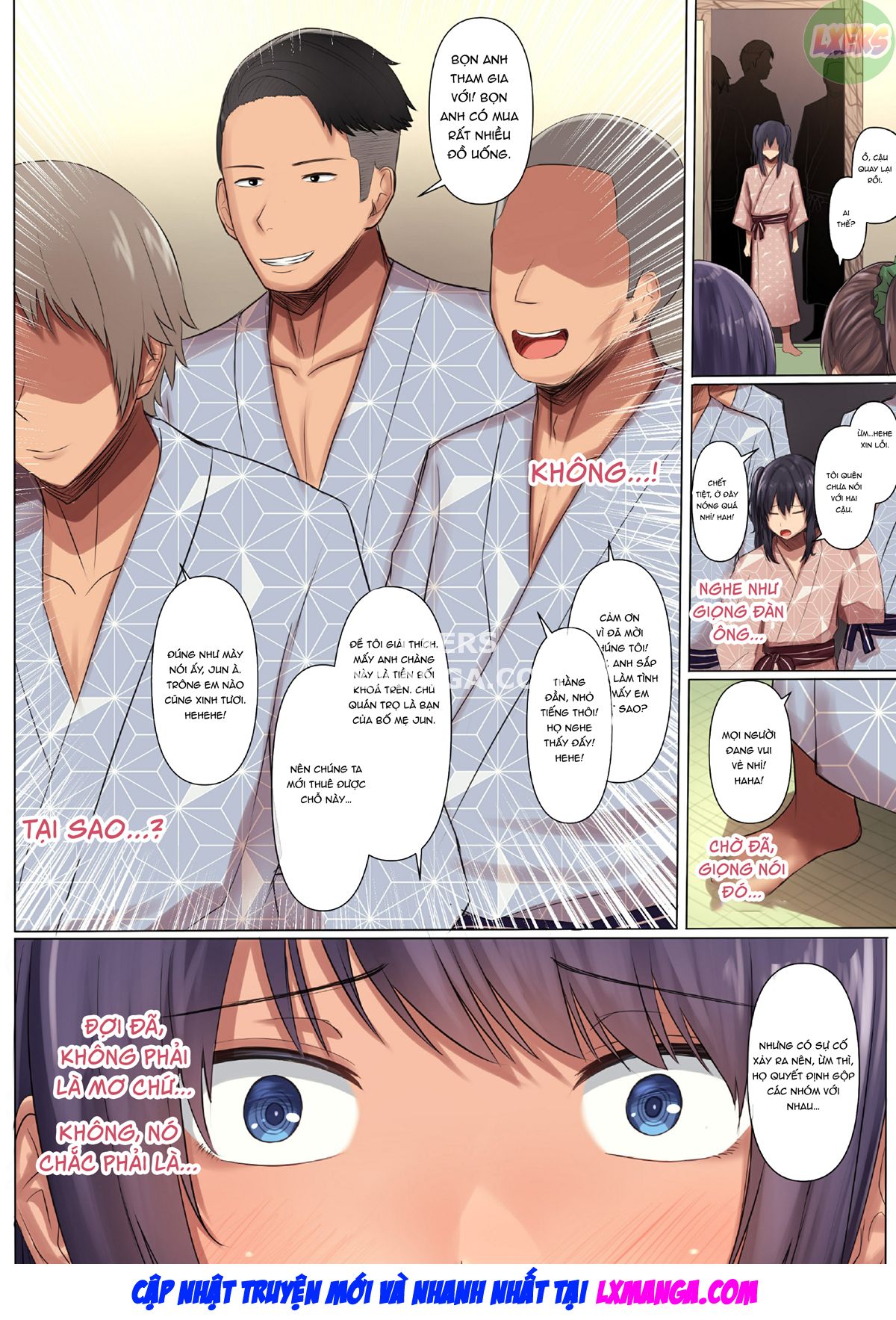 Đọc truyện hentai Người yêu thời thơ ấu của tôi đã bị gài bẫy bởi con cặc khổng lồ của một học sinh lớp trên - Chap 2 - [END]