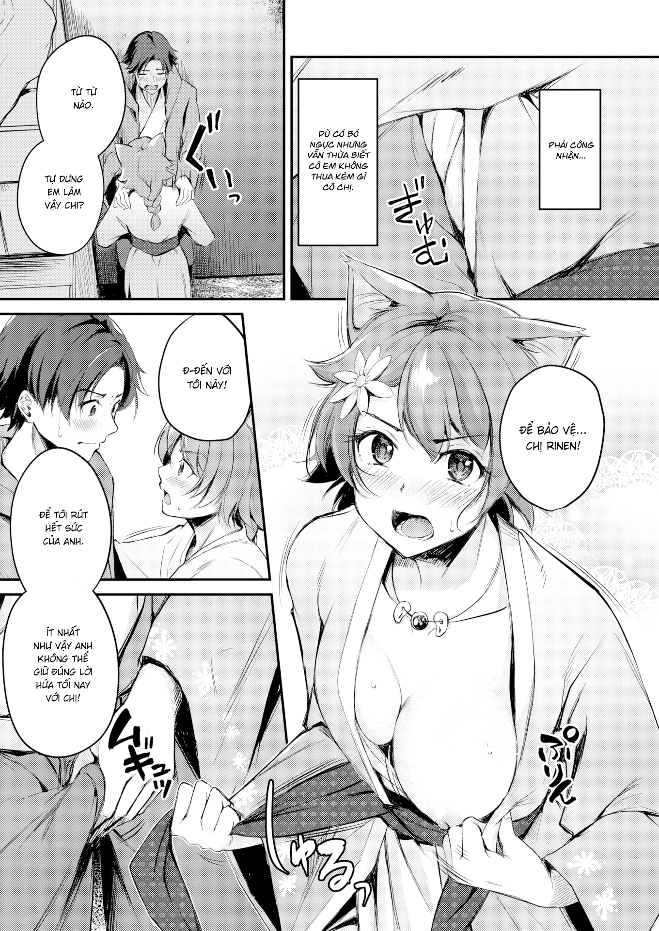 Đọc truyện hentai Nữ Tiên Tri Tai Thú - Chap 2