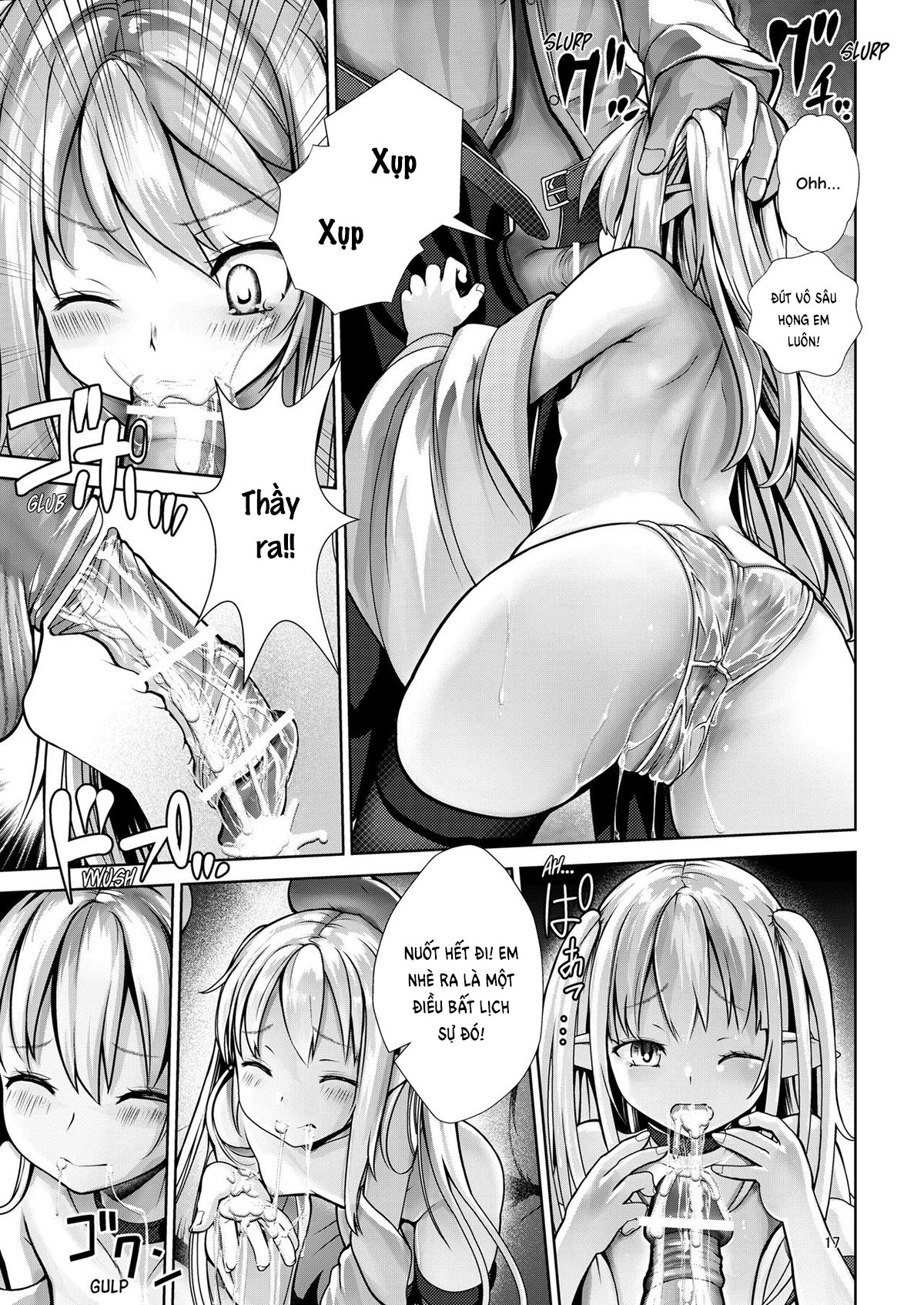 Đọc truyện hentai 5-nen 3-kumi no Isekai Ryuugakusei o Shidou suru Tsumori ga Choukyou shite shimatta - Oneshot