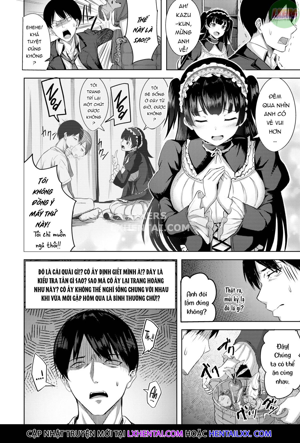 Đọc truyện hentai Cô nàng Gothic may mắn - Oneshot