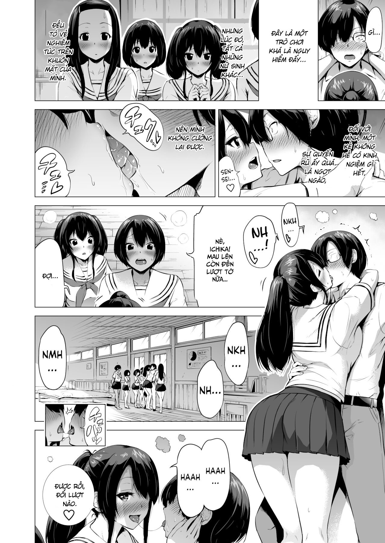 Đọc truyện hentai Thiên đường của Nanaka ~ Dàn harem trong ngôi trường ở vùng quê hẻo lánh - Chapter 1