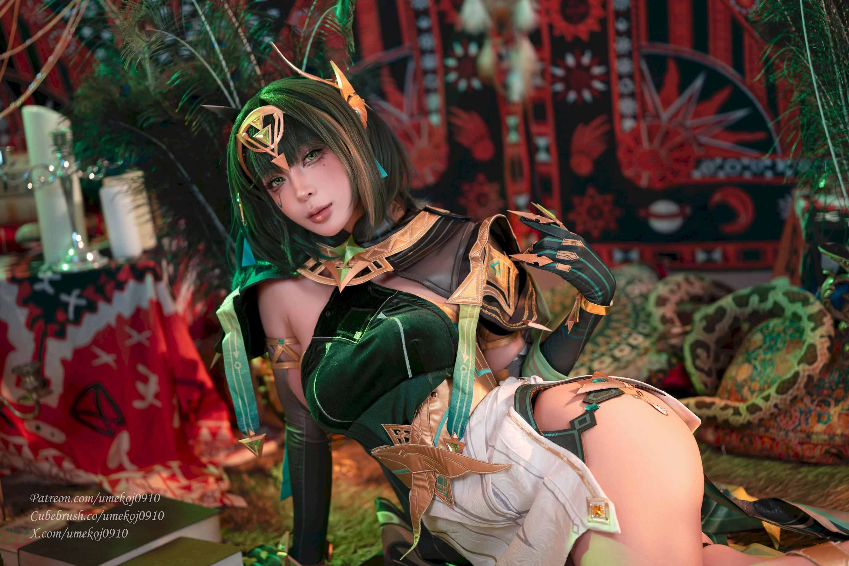 Đọc truyện hentai Tuyển tập Albums siêu phẩm Cosplay - Chap 1402 - Umeko Y - Nefer Women Impact