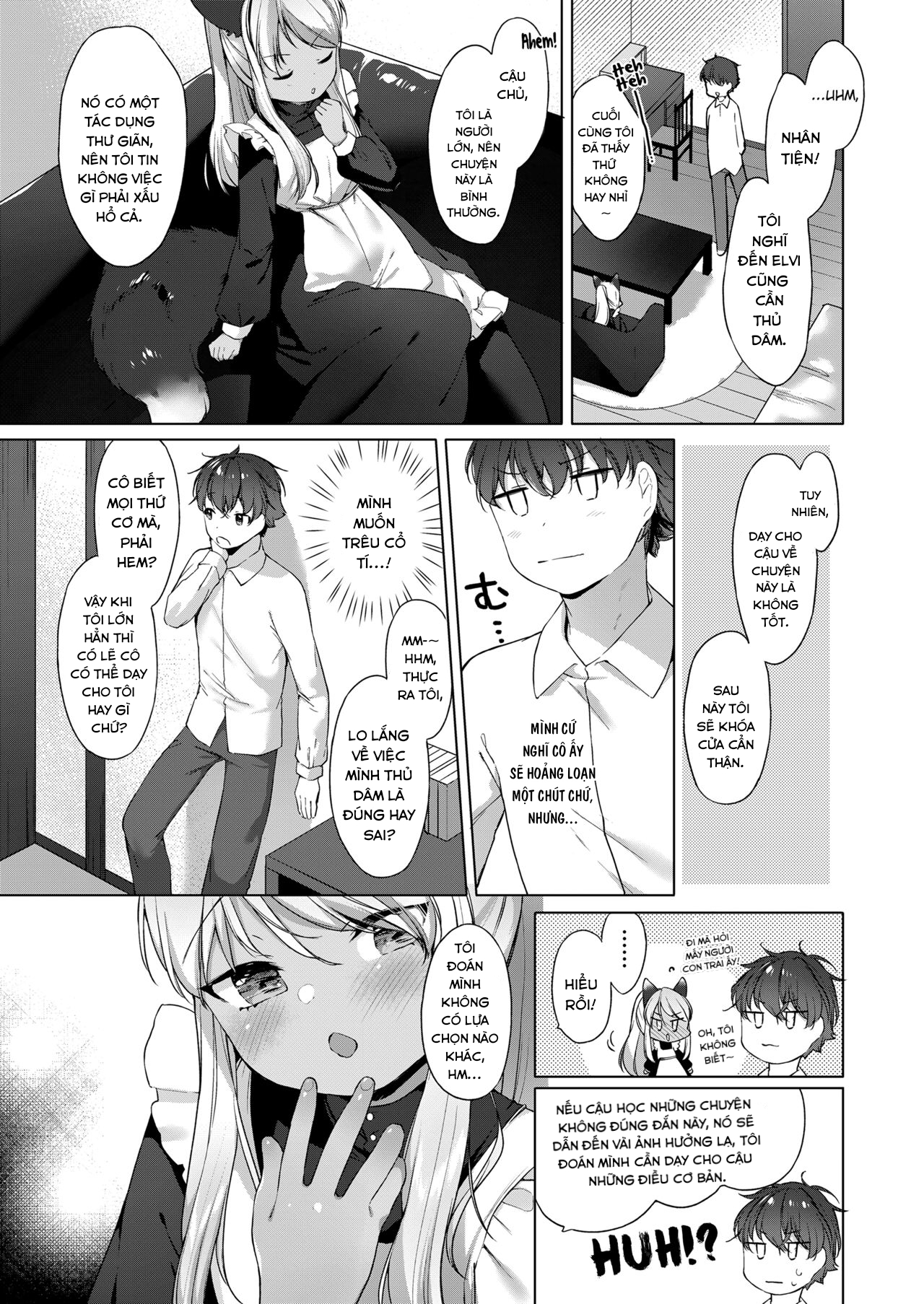 Đọc truyện hentai Kahogo Maid no Kokoro Ko Shirazu - Oneshot