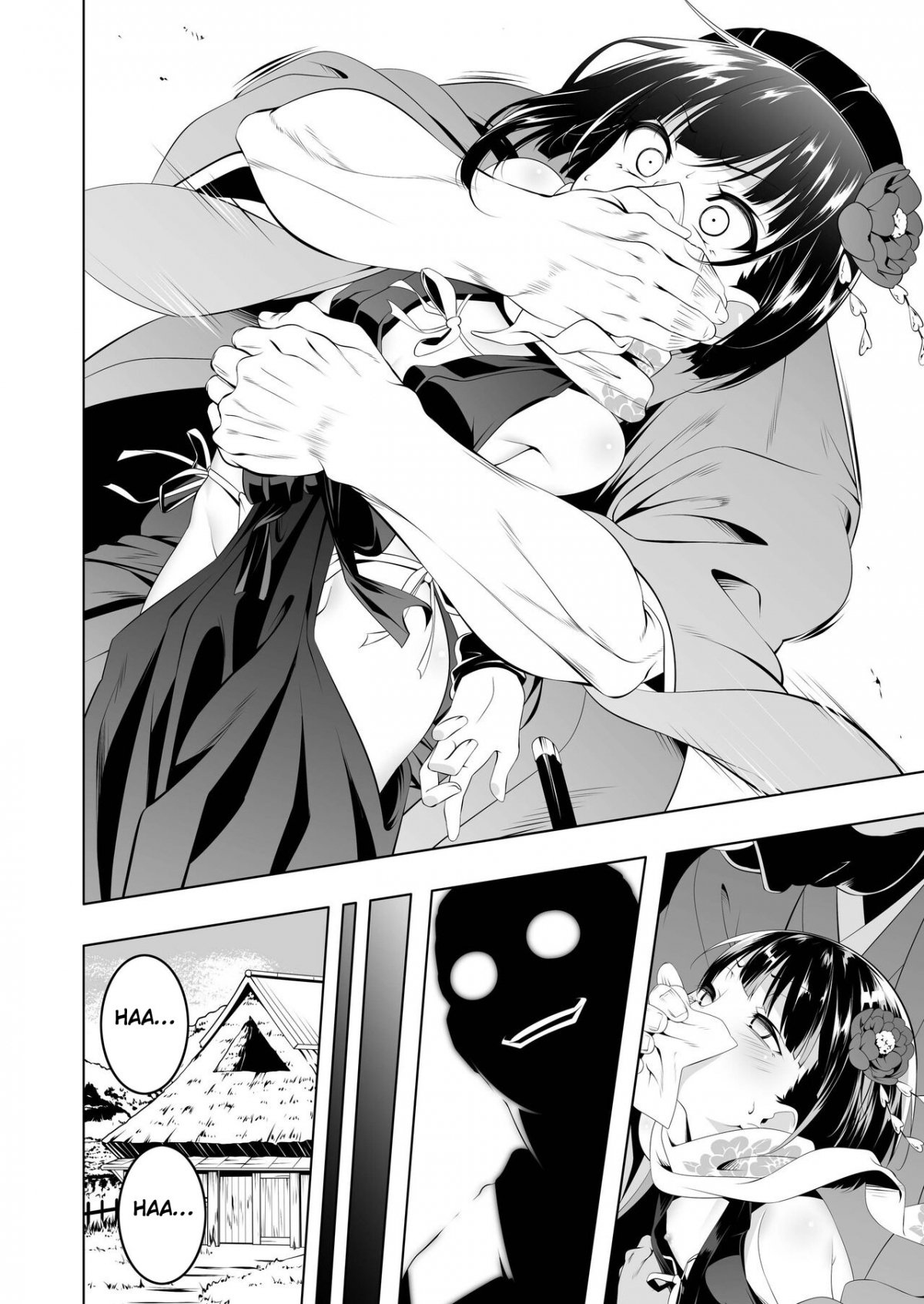 Đọc truyện hentai Koushoku no Chuugi Kunoichi Botan - Oneshot