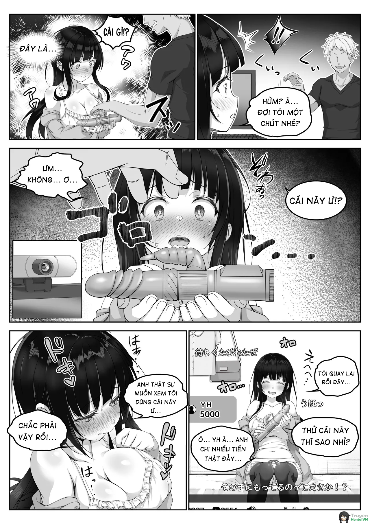 Đọc truyện hentai Streamer ‐ Neat and clean, she cha't atand the pleasure - Oneshot