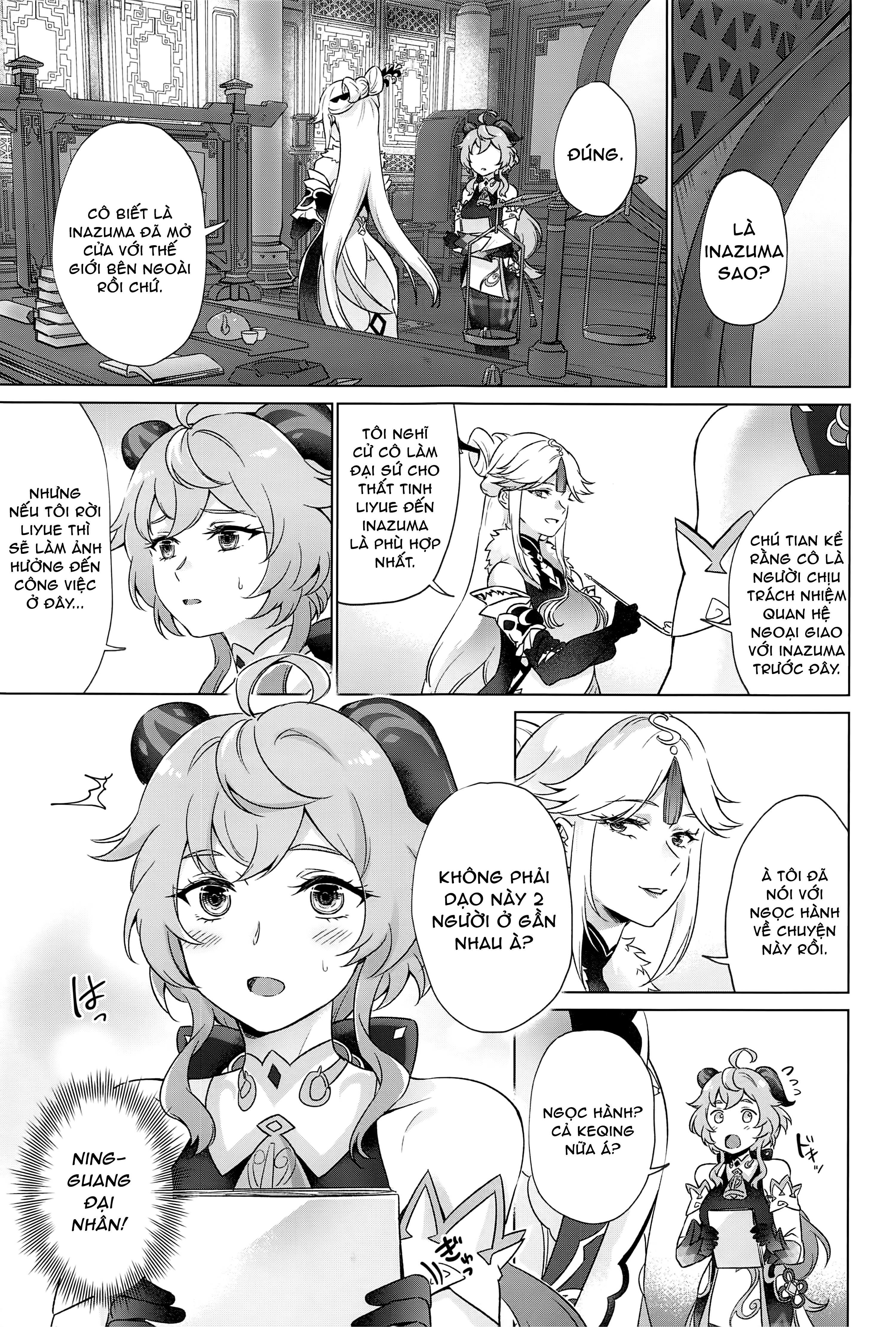 Đọc truyện hentai Nghiệm pháp tình dục kiểu Liyue - Oneshot full