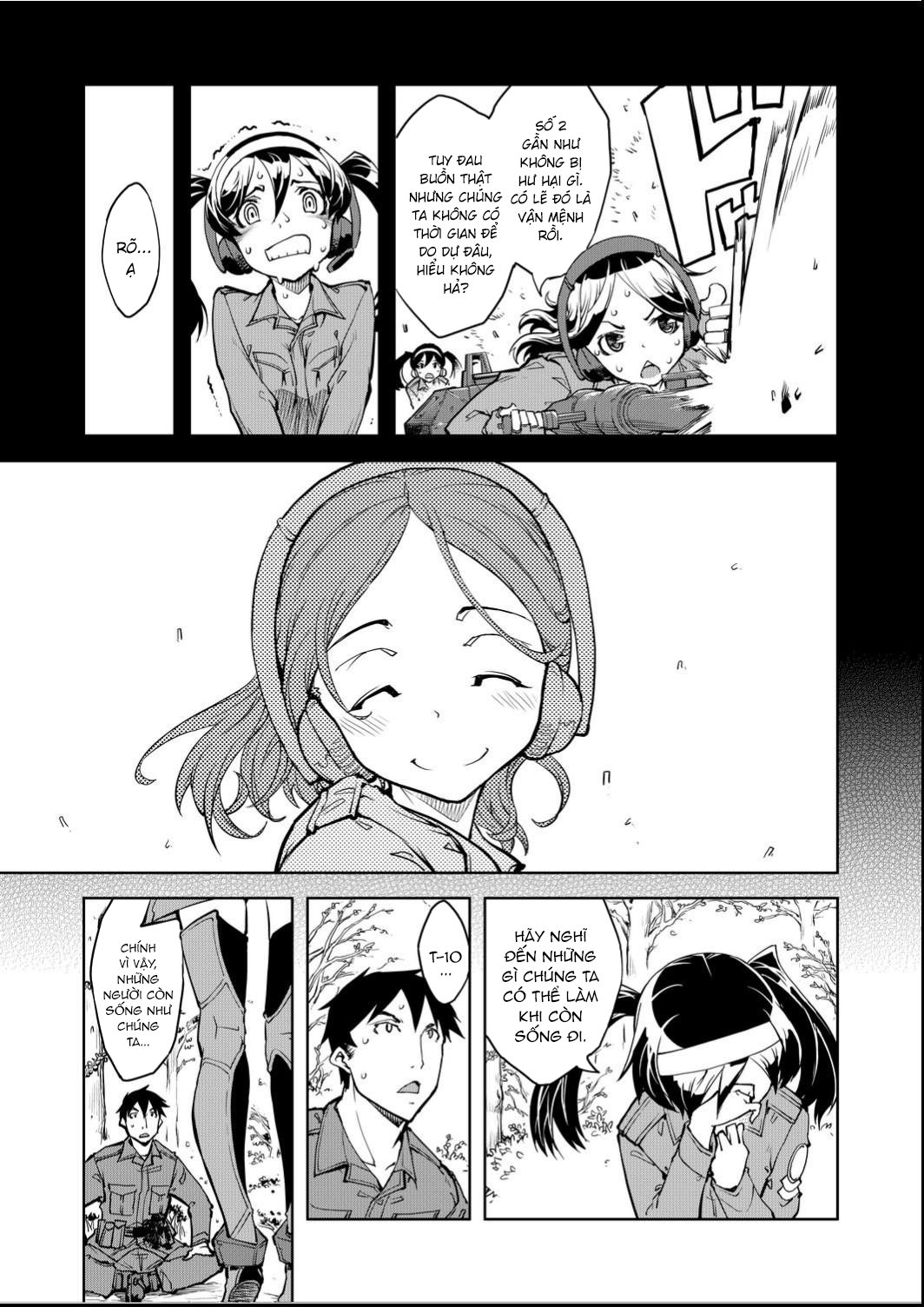 Đọc truyện hentai Những thiếu nữ chiến xa - Chiến tuyến số 1