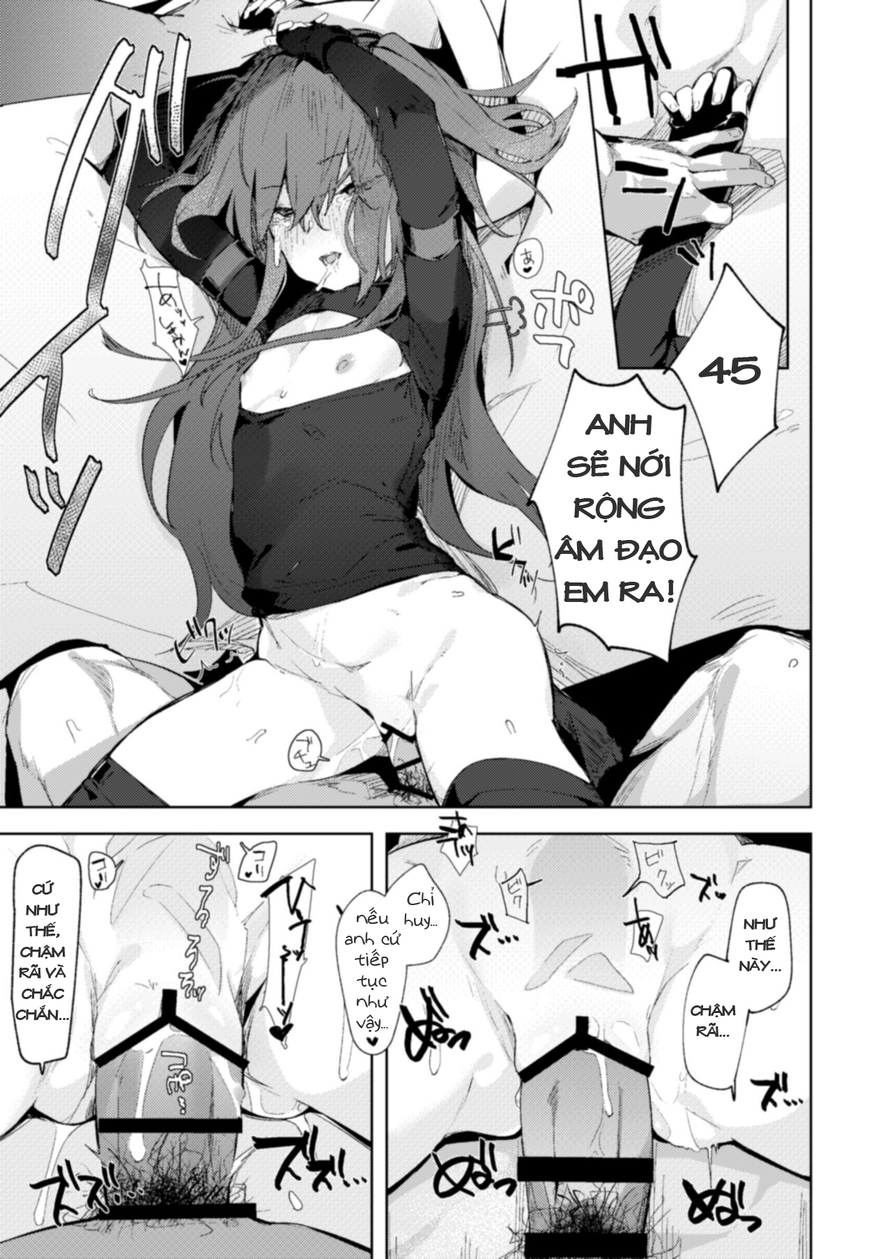 Đọc truyện hentai Amae Amayakashi Amayakasare (Girls' Frontline) - Oneshot