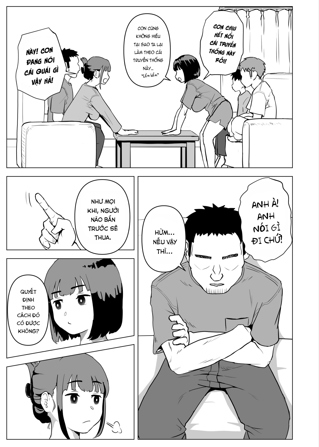 Đọc truyện hentai Việc có một gia đình ở nhà là điều bình thường (loạn luân) - Chap 3