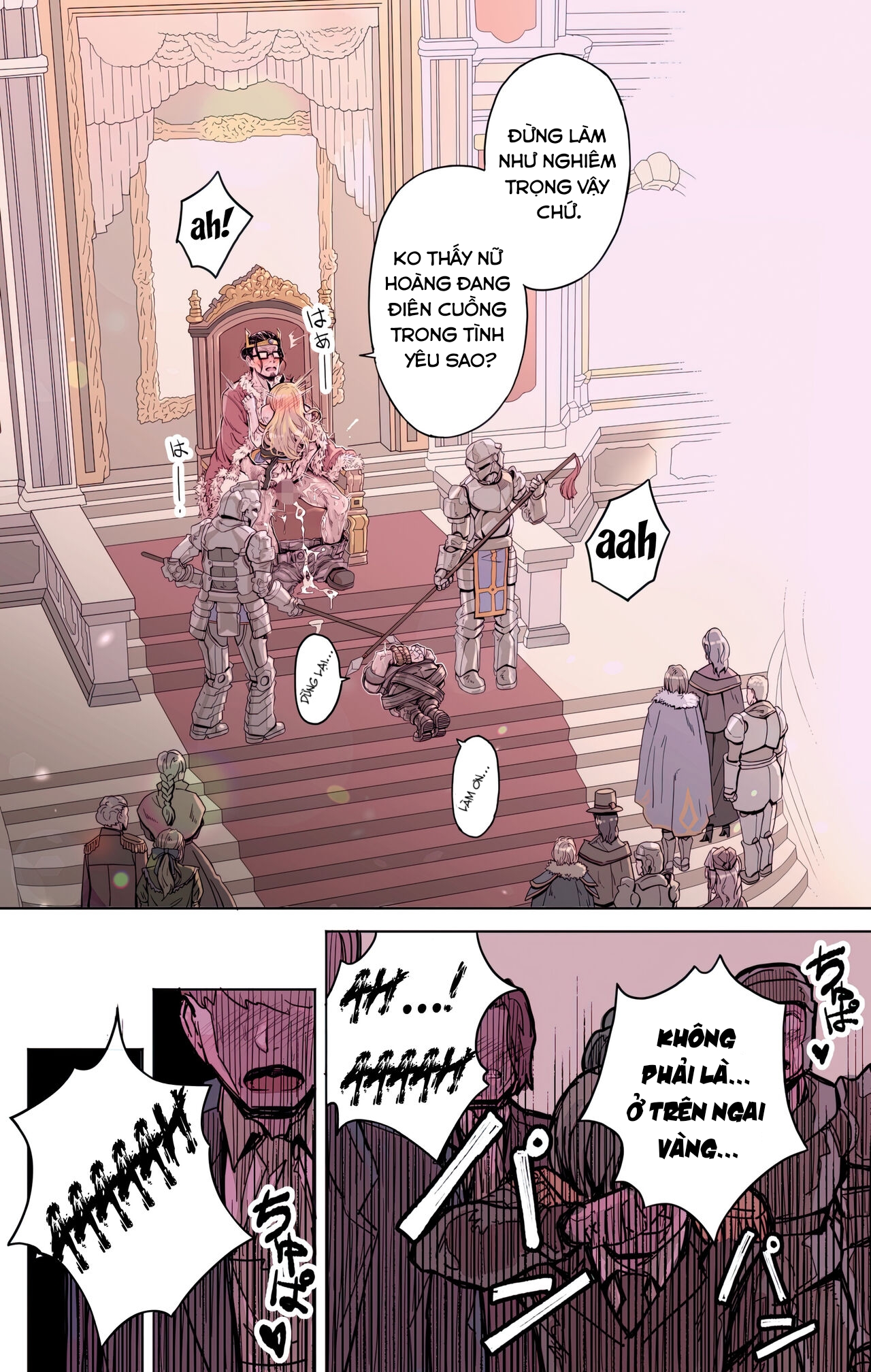 Đọc truyện hentai Một anh hùng tái sinh ở thế giới khác Yoshida Mùa xuân đang yêu - Oneshot