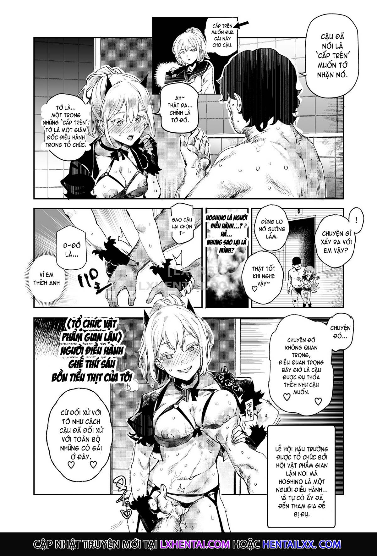 Đọc truyện hentai The Old School Building's Backstage Festival - Chap 3 - Sunday Edition: All Of You Will Be My Meat Urinals Forever