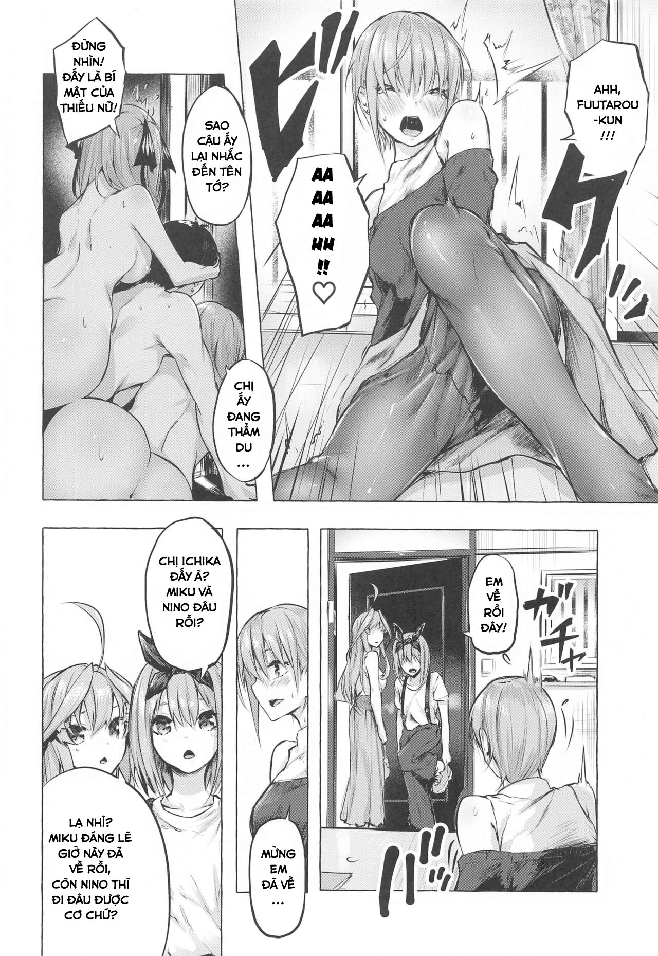 Đọc truyện hentai Hanayome no Kakuritsu (Gotoubun no Hanayome) - Oneshot