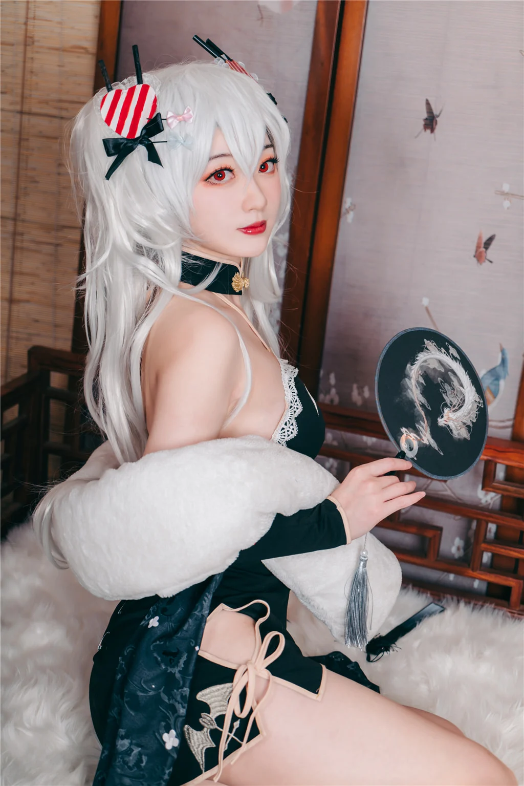 Đọc truyện hentai Tuyển tập Albums siêu phẩm Cosplay - Chap 592 - Tao Mo - Vampire Cheongsam