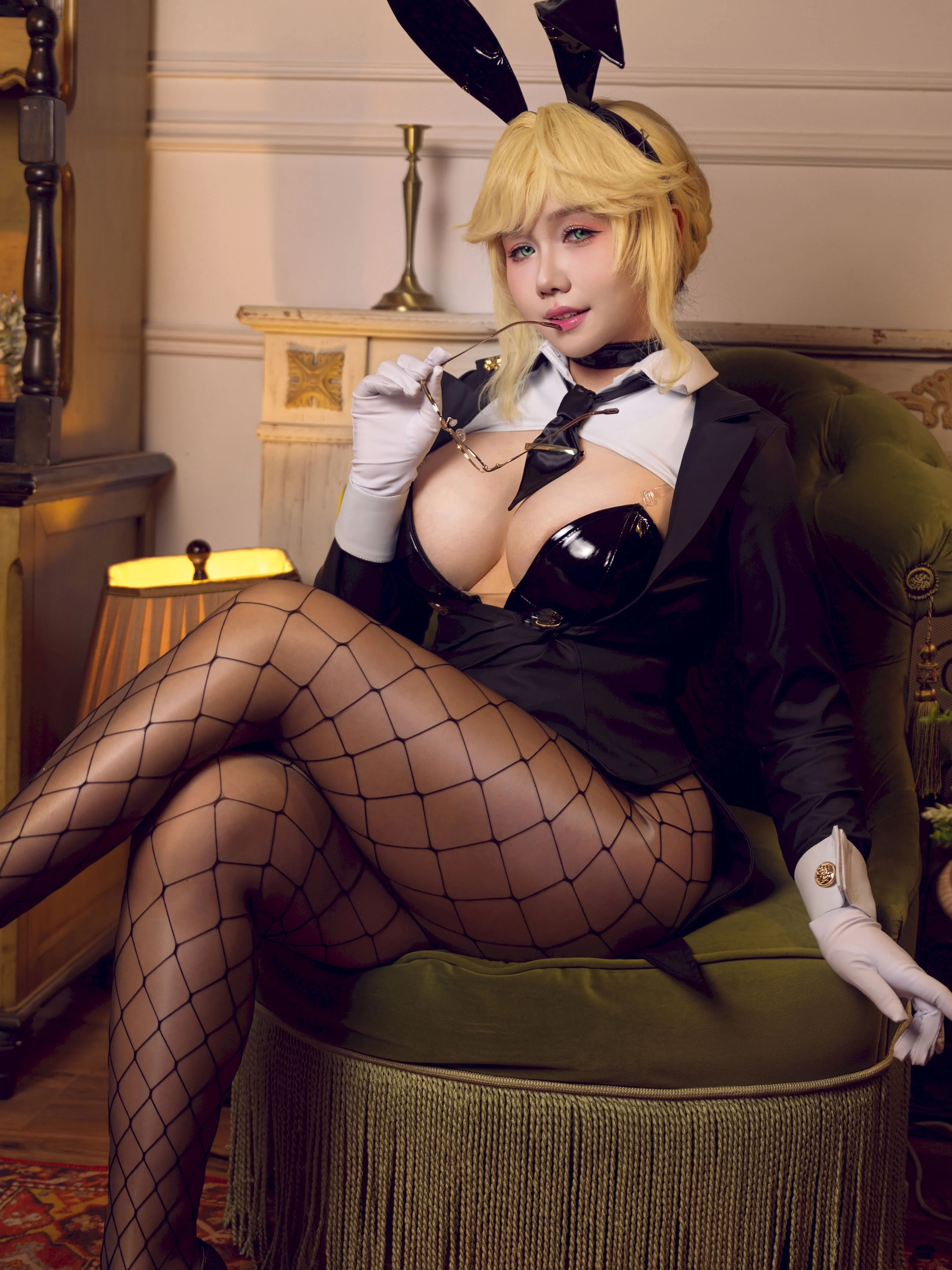 Đọc truyện hentai Tuyển tập Albums siêu phẩm Cosplay - Chap 1361 - Mahua Sauce - Victory Goddess: Niki Edward Bunny Girl