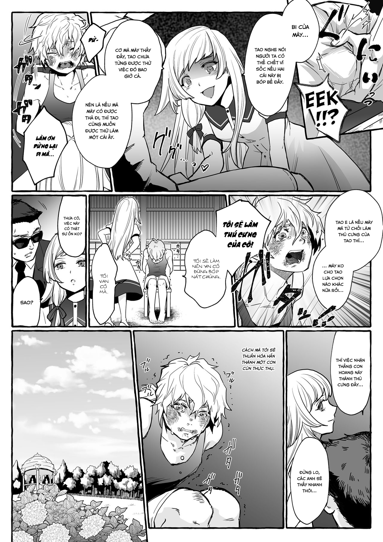 Đọc truyện hentai Osu Inu Ni Metorareta Otoko; ~ Teishuku Na Hanayome Inu No Sodatekata ~ - Oneshot