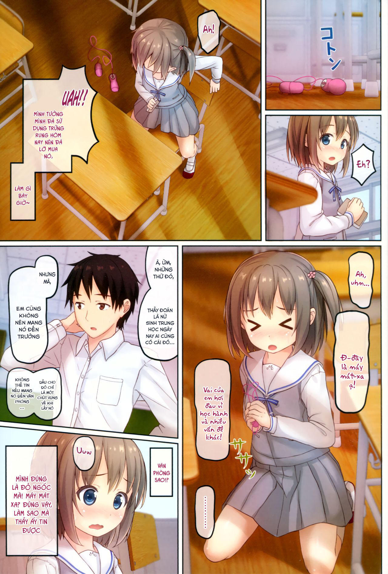 Đọc truyện hentai Bí mật sau giờ học - Chap 1