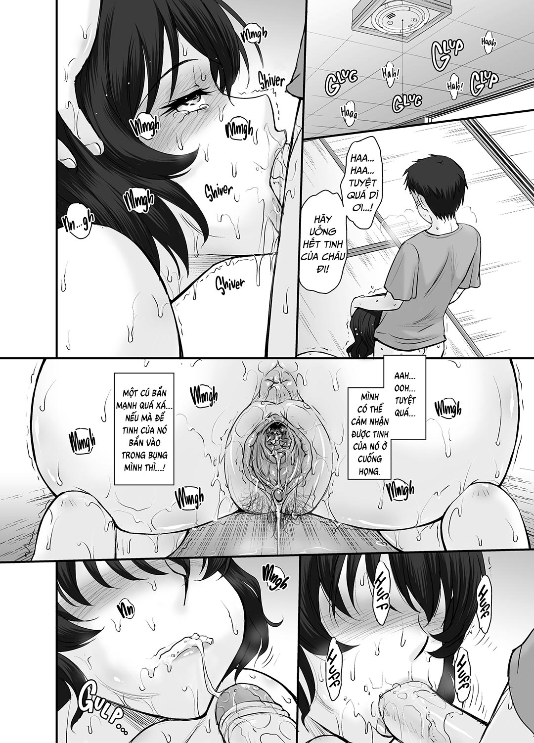 Đọc truyện hentai Kỳ nghỉ hè bỏng tay của dì cháu tôi - Oneshot